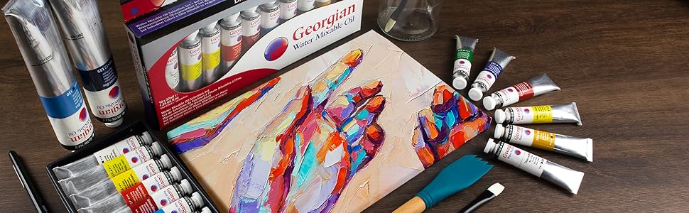 Daler-Rowney Georgian Watermixable Oils: The Future of Oil Painting