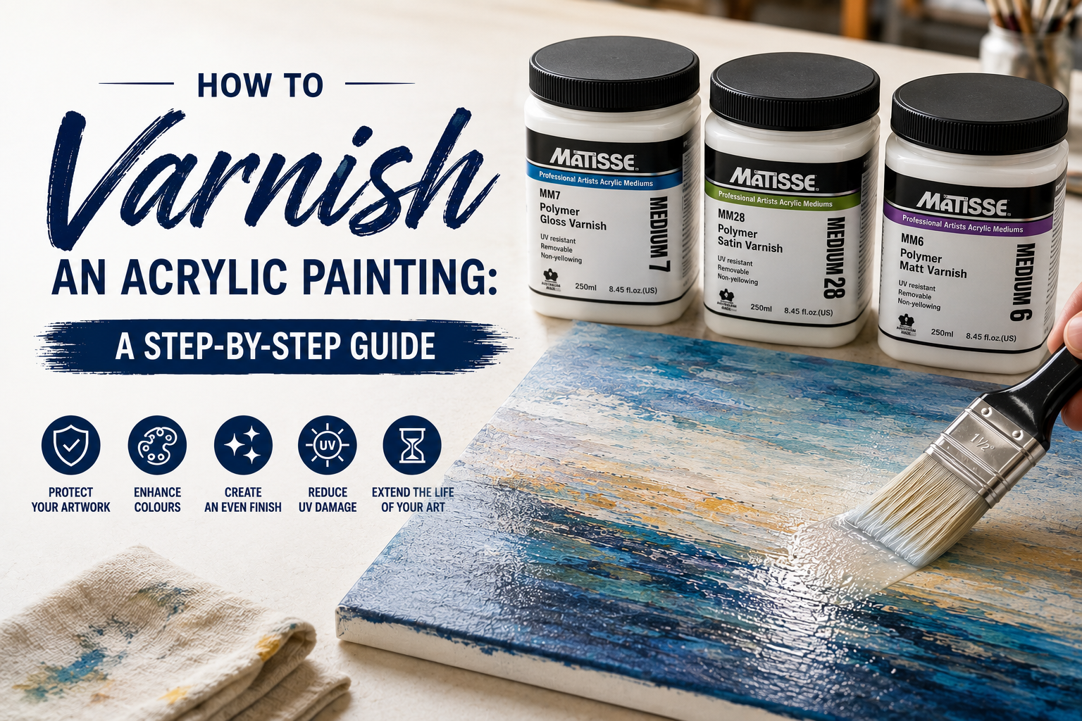 How to Varnish an Acrylic Painting: A Step-by-Step Guide