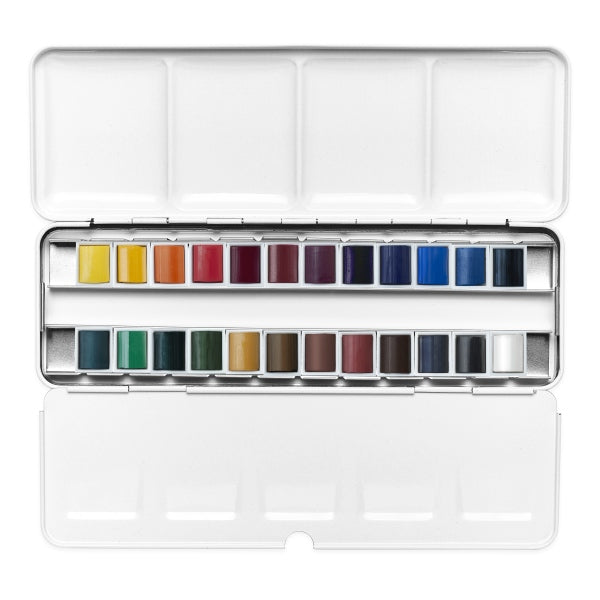 Winsor & Newton Cotman Watercolour Half Pan Sketchers' Metal Box