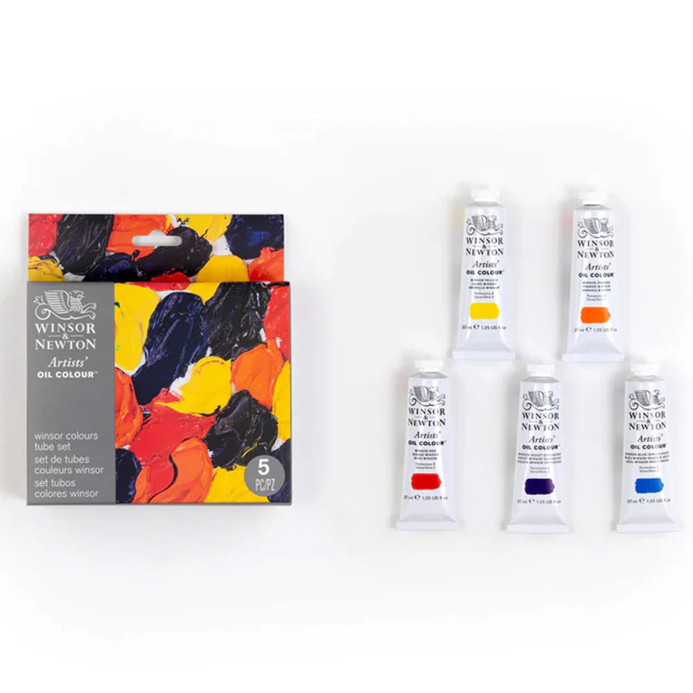 Winsor & Newton Artists' Oil 5x37ml Sets