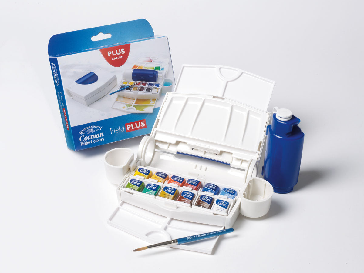 Winsor & Newton Cotman Watercolour Field Plus Half Pan Set