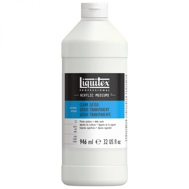 Liquitex Acrylic Surface Preparation - Clear Gesso - Art Supplies Australia