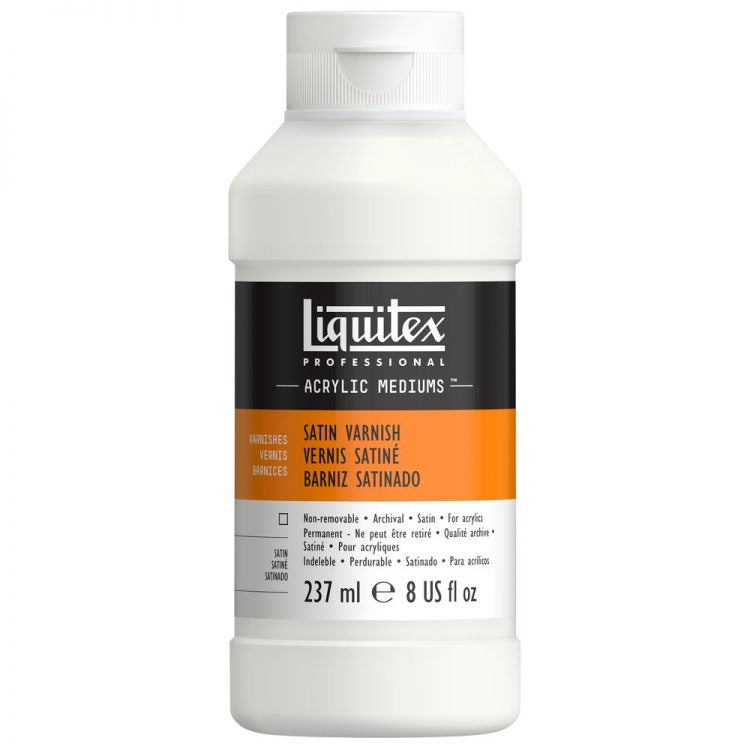 Liquitex Acrylic Varnish - Satin Varnish - Art Supplies Australia