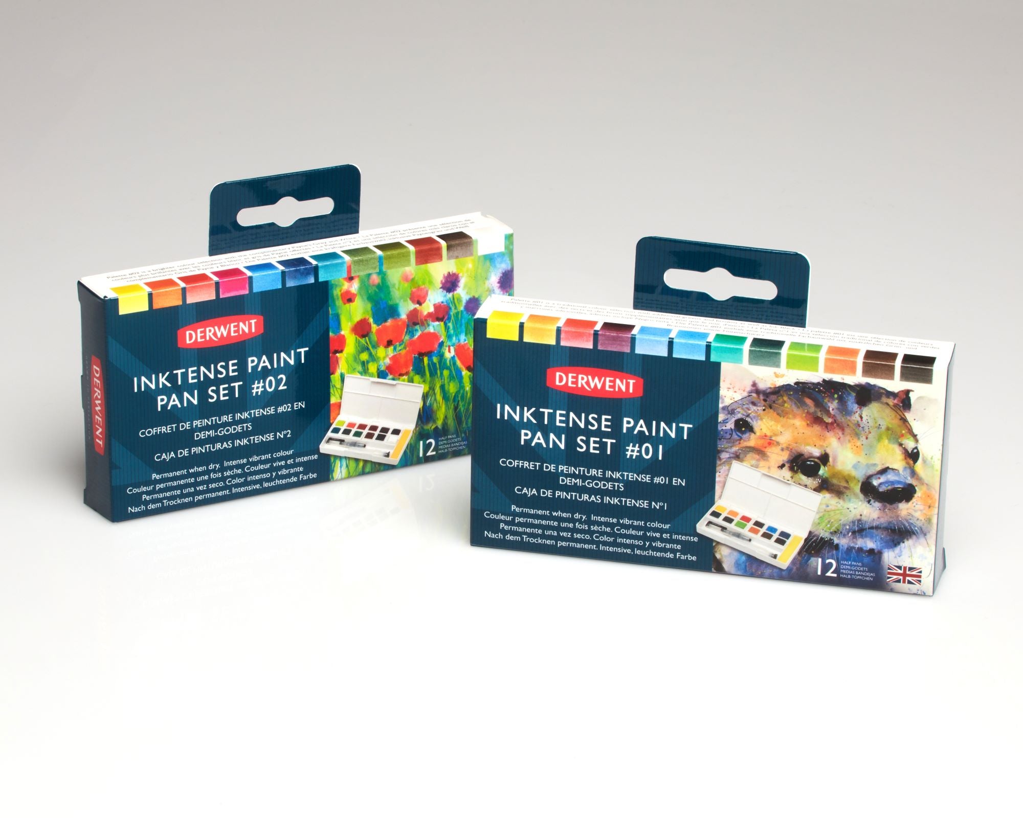 Derwent Inktense Paint Pan Set