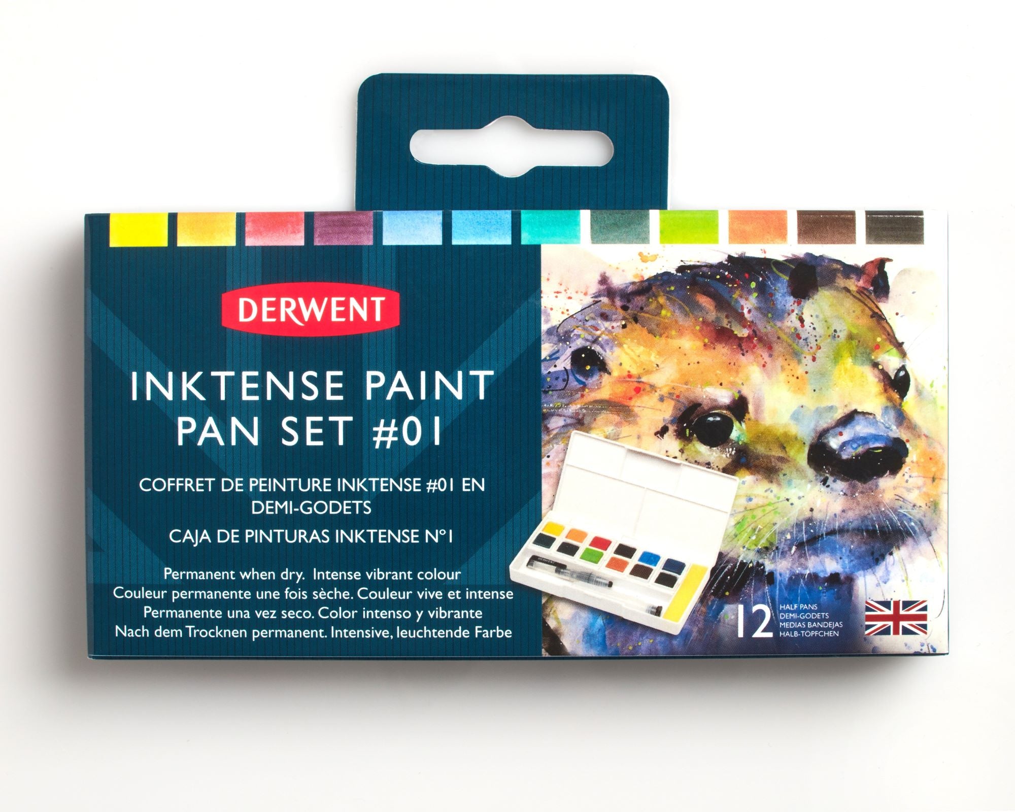Derwent Inktense Paint Pan Set