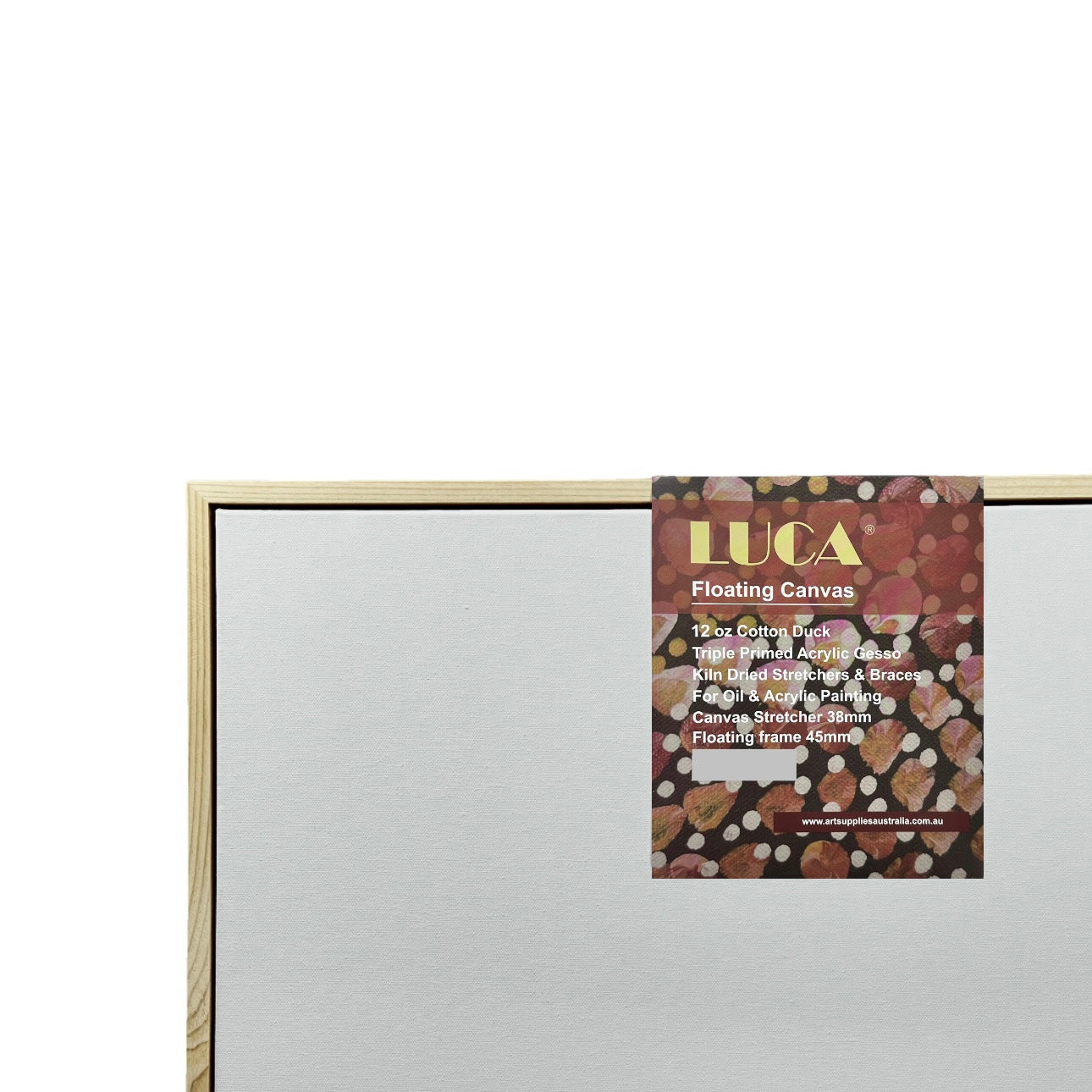 Luca Premium Floating Canvas Thick Edge