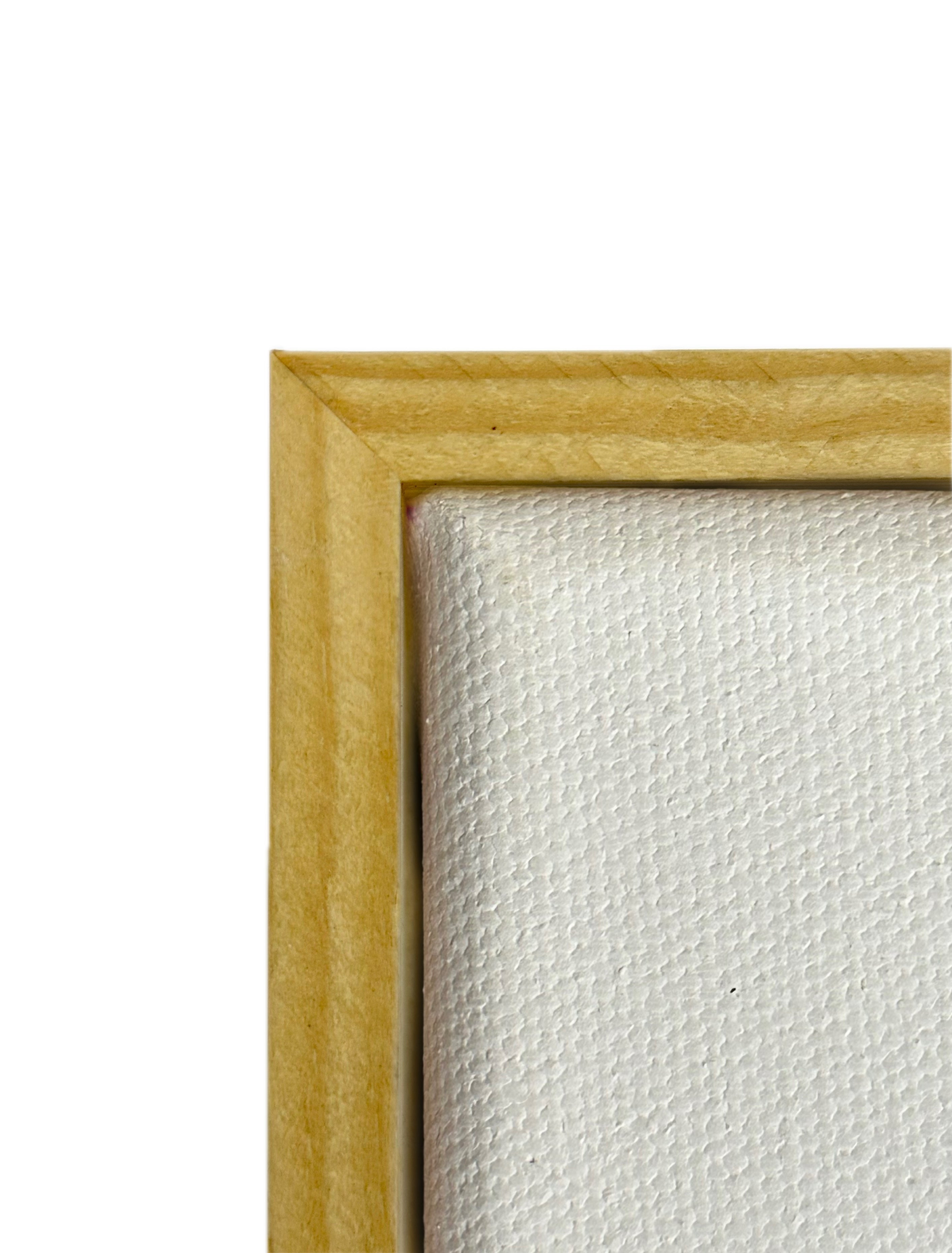 Blank Canvas & Floating Frame Set Bundles of 2PC