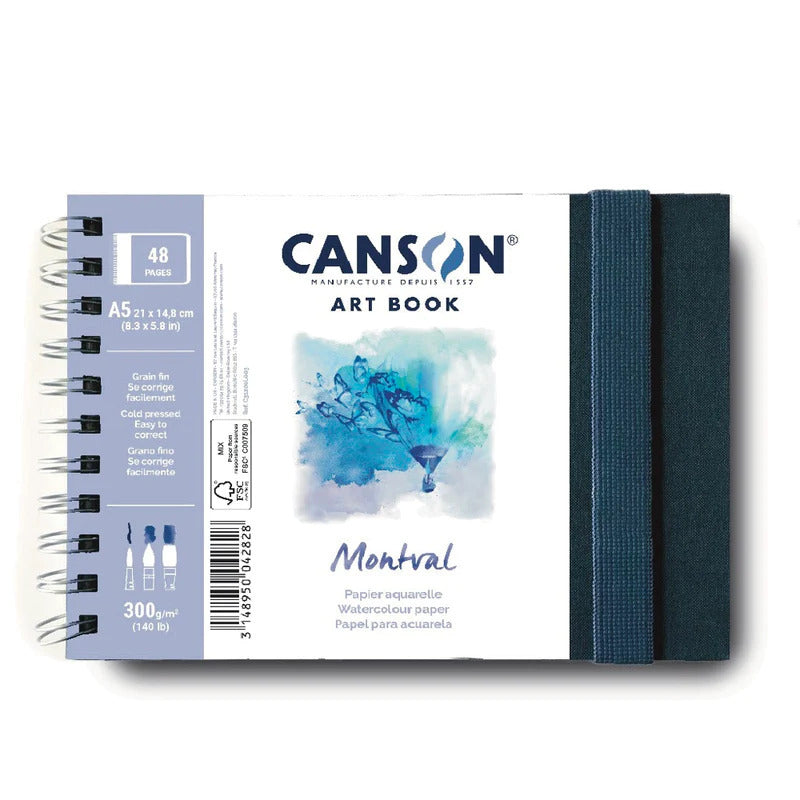 Canson Art Book 300gsm Montval Hard Cover