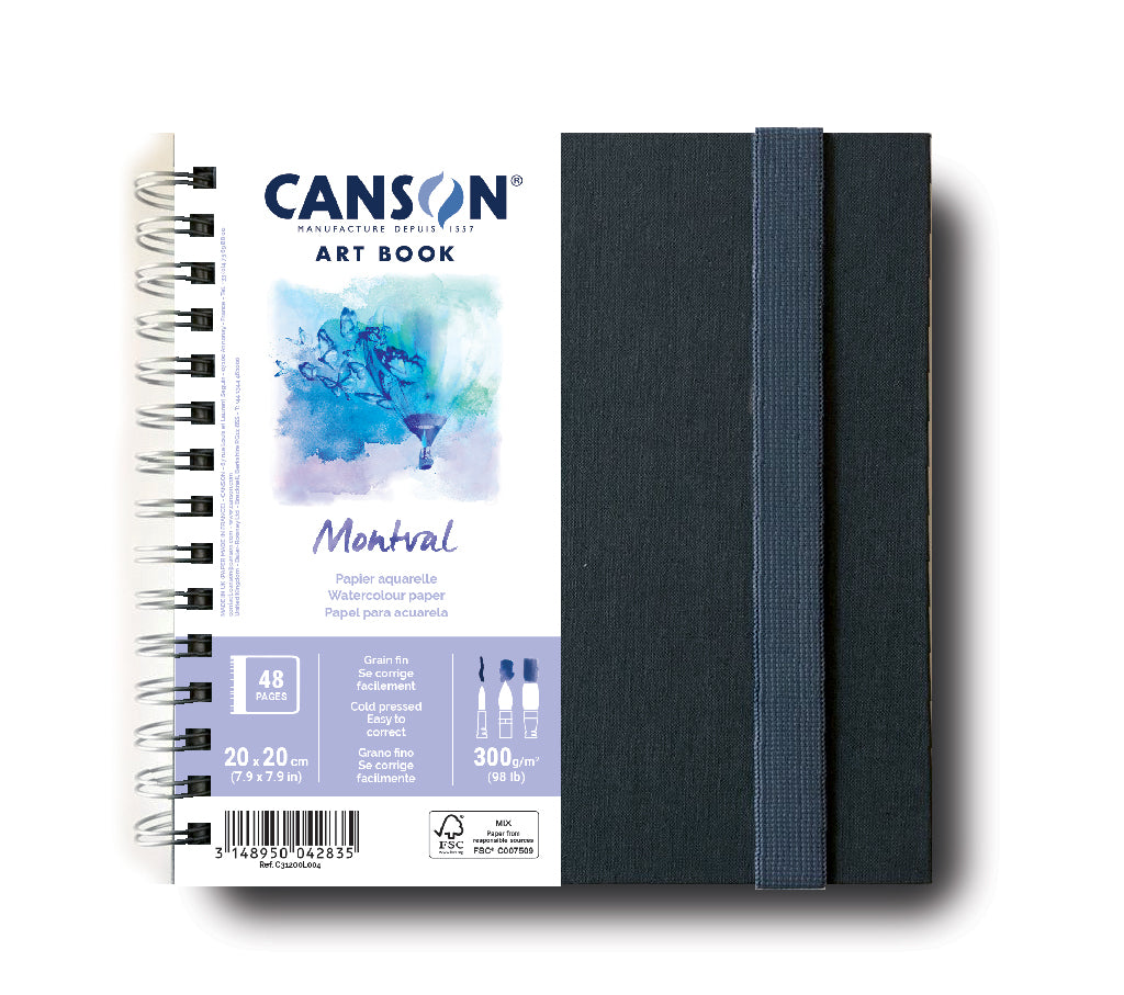 Canson Art Book 300gsm Montval Hard Cover
