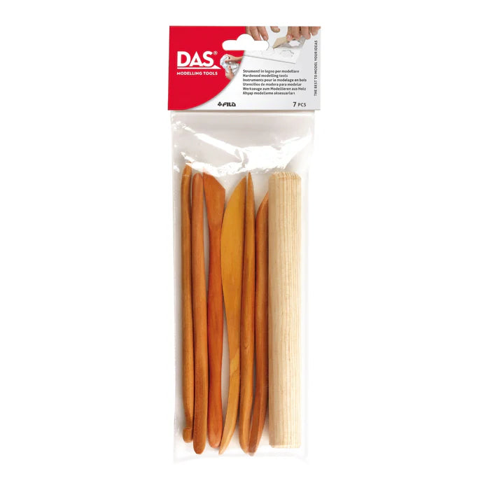 DAS Modelling Tools Wooden Cutters 7pcs