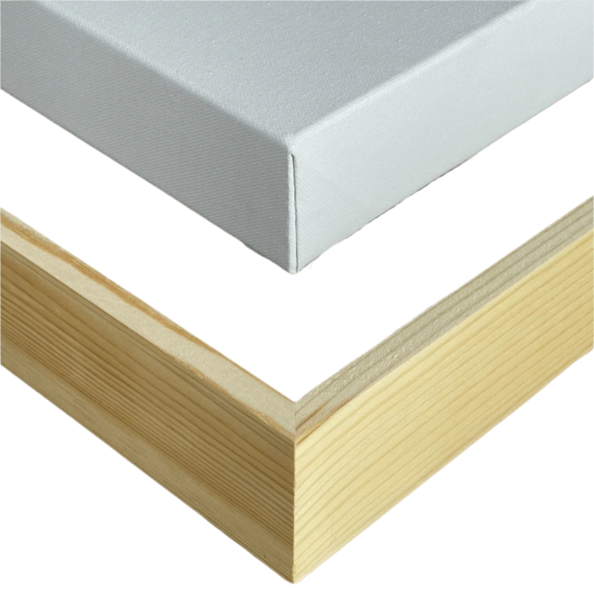 Blank Canvas & Floating Frame Set Bundles of 2PC