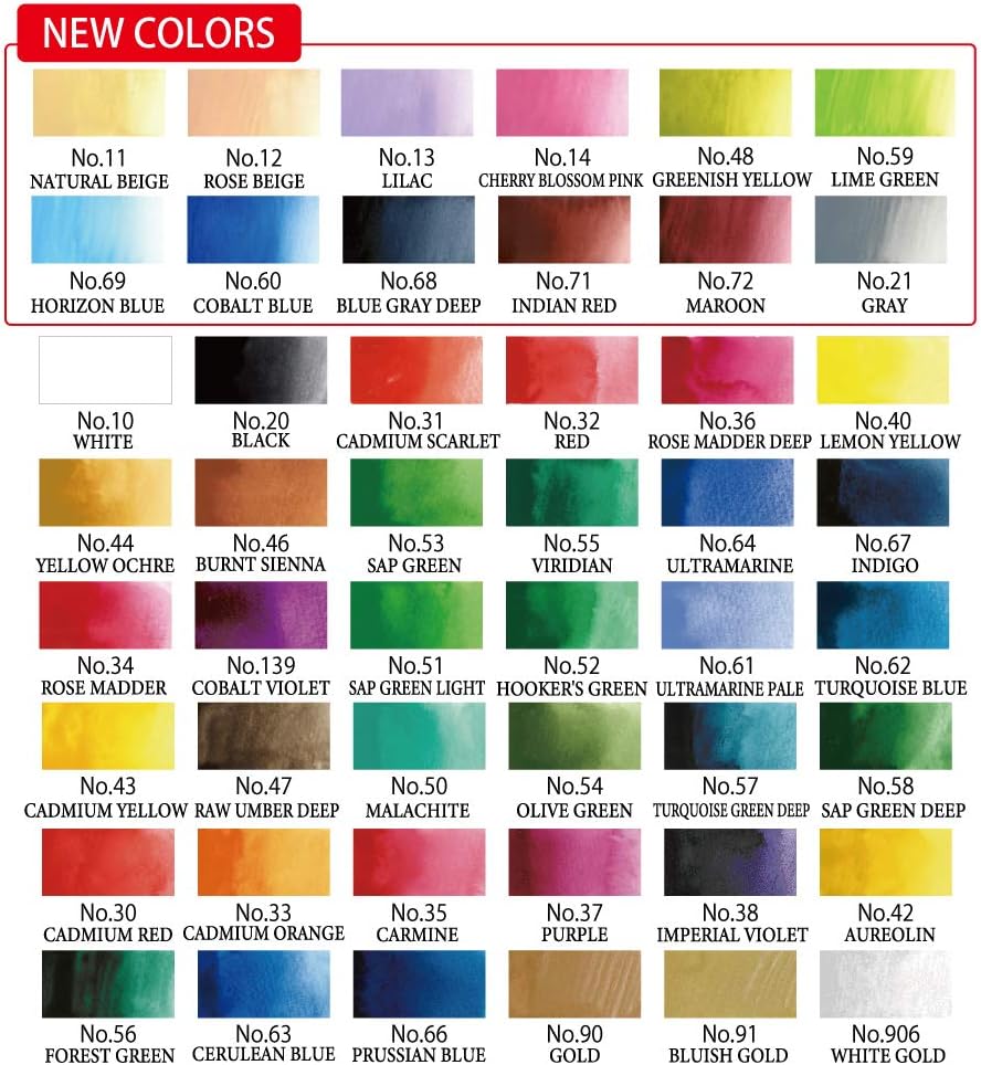 Kuretake Gansai Tambi Watercolour Sets