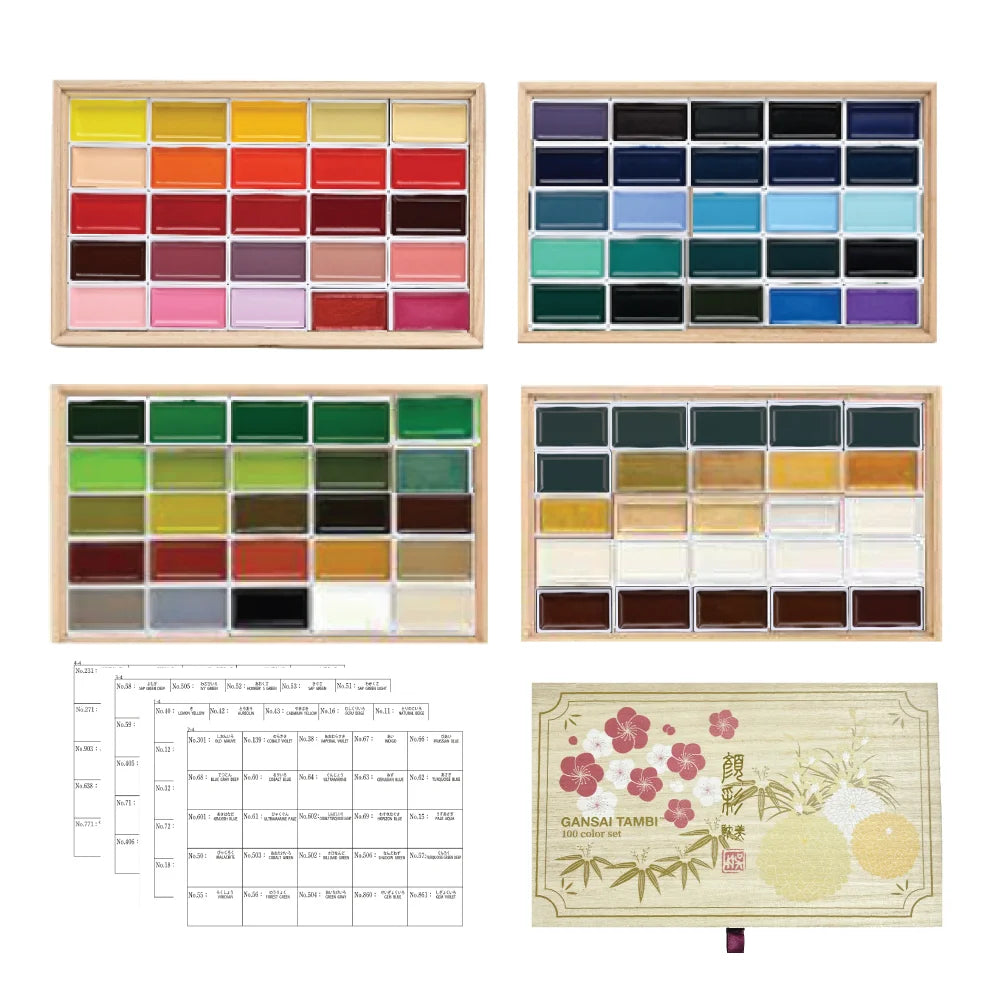 Kuretake Gansai Tambi Watercolour Limited Edition Set