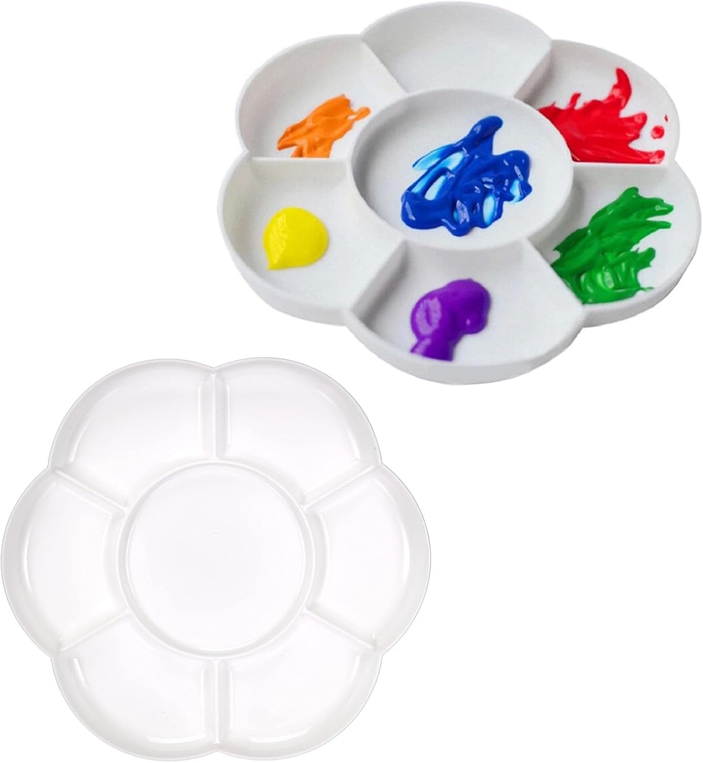 Marie's Plastic Large Flower Shape Mixing Palette