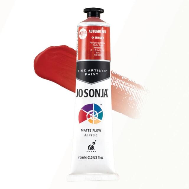 Jo Sonja's Fine Artists' Matte Flow Acrylic Paints 75ml
