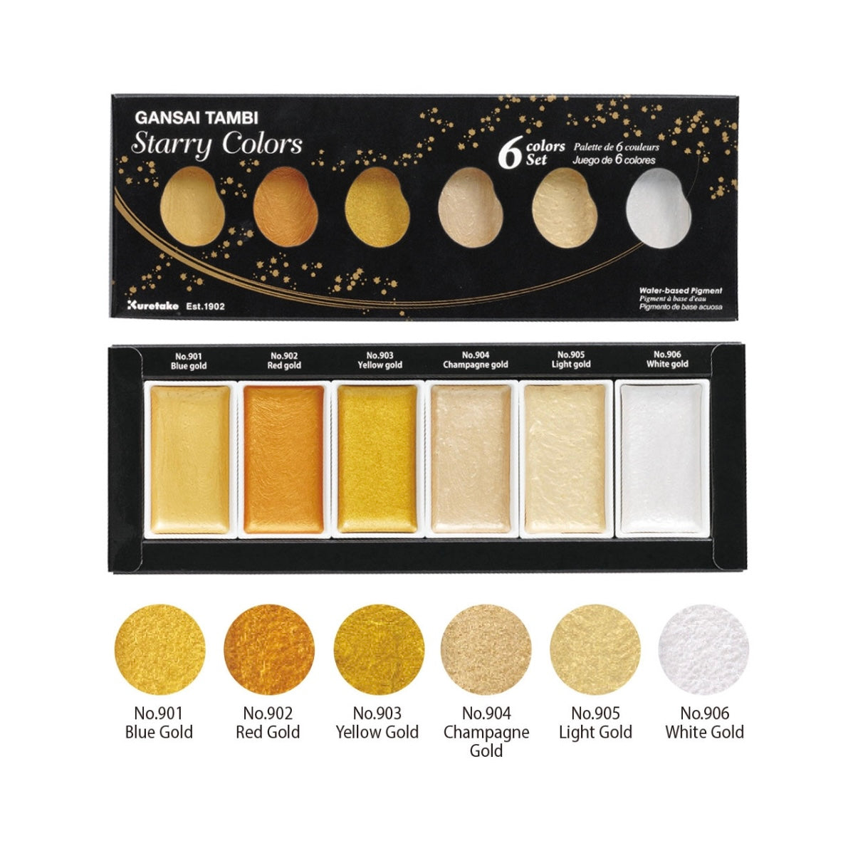 Kuretake Gansai Tambi Watercolour Sets