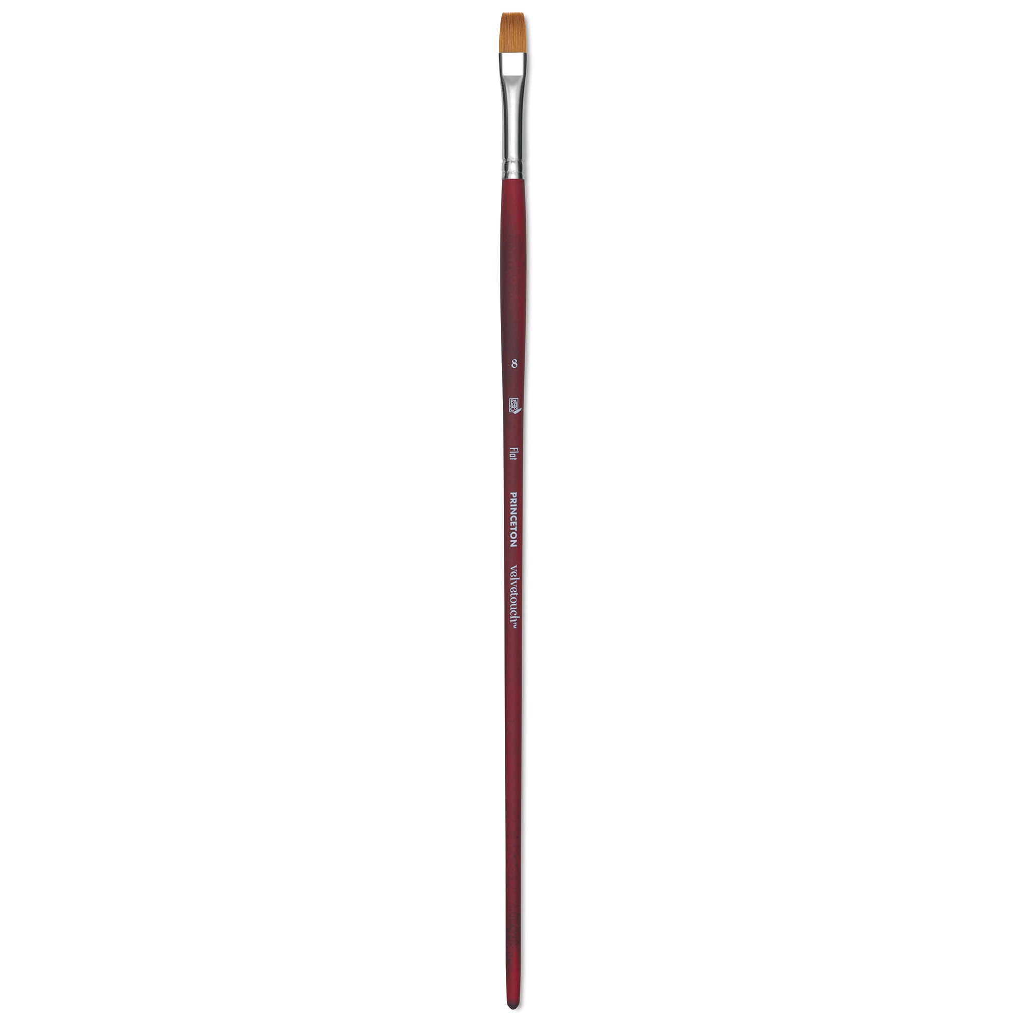 Princeton Velvetouch Series 3900 Premium Synthetic Blend Brush (Long Handle)