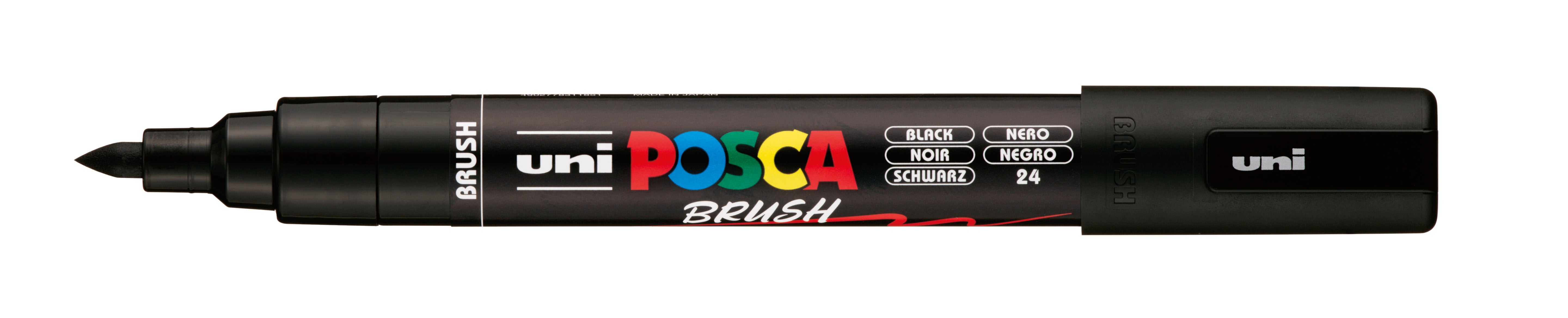 Uni POSCA Paint Marker Medium (1.0-4.0mm) Brush Tip