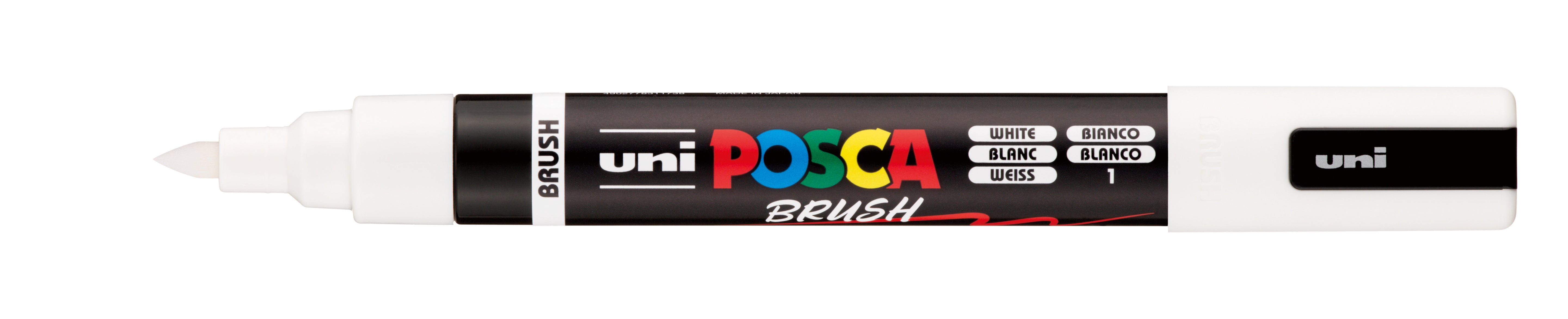 Uni POSCA Paint Marker Medium (1.0-4.0mm) Brush Tip