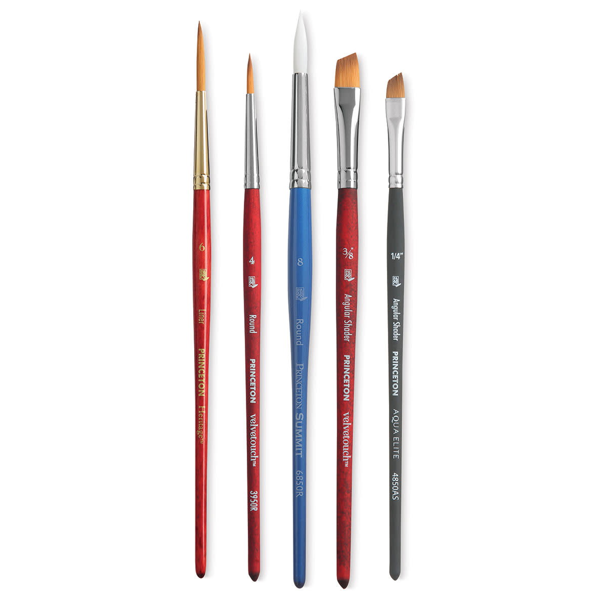 Princeton Lettering Brush 5pc Set