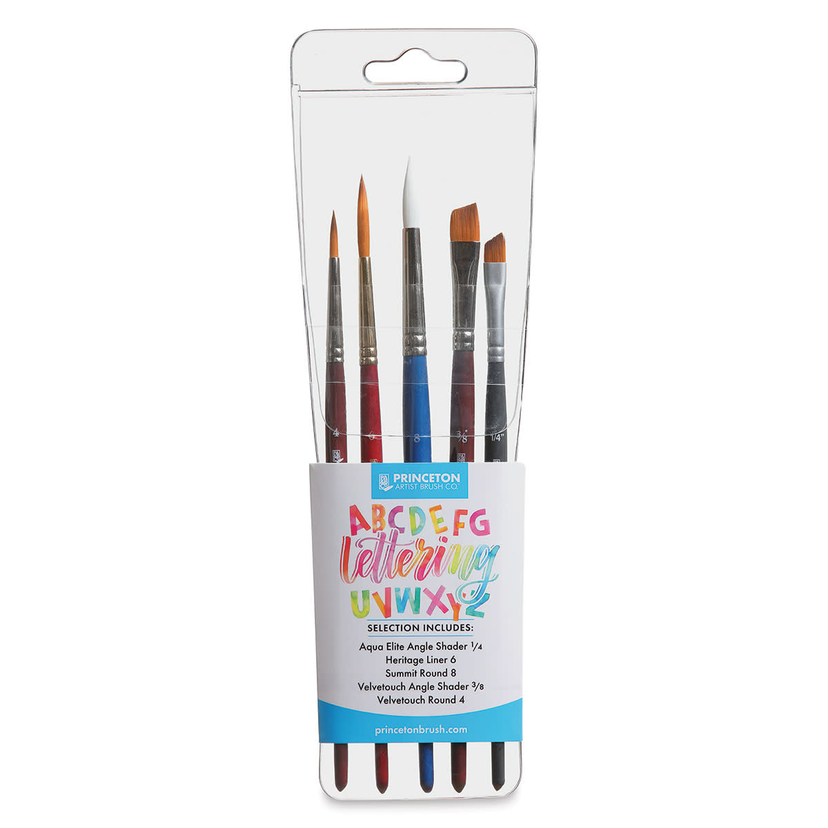 Princeton Lettering Brush 5pc Set
