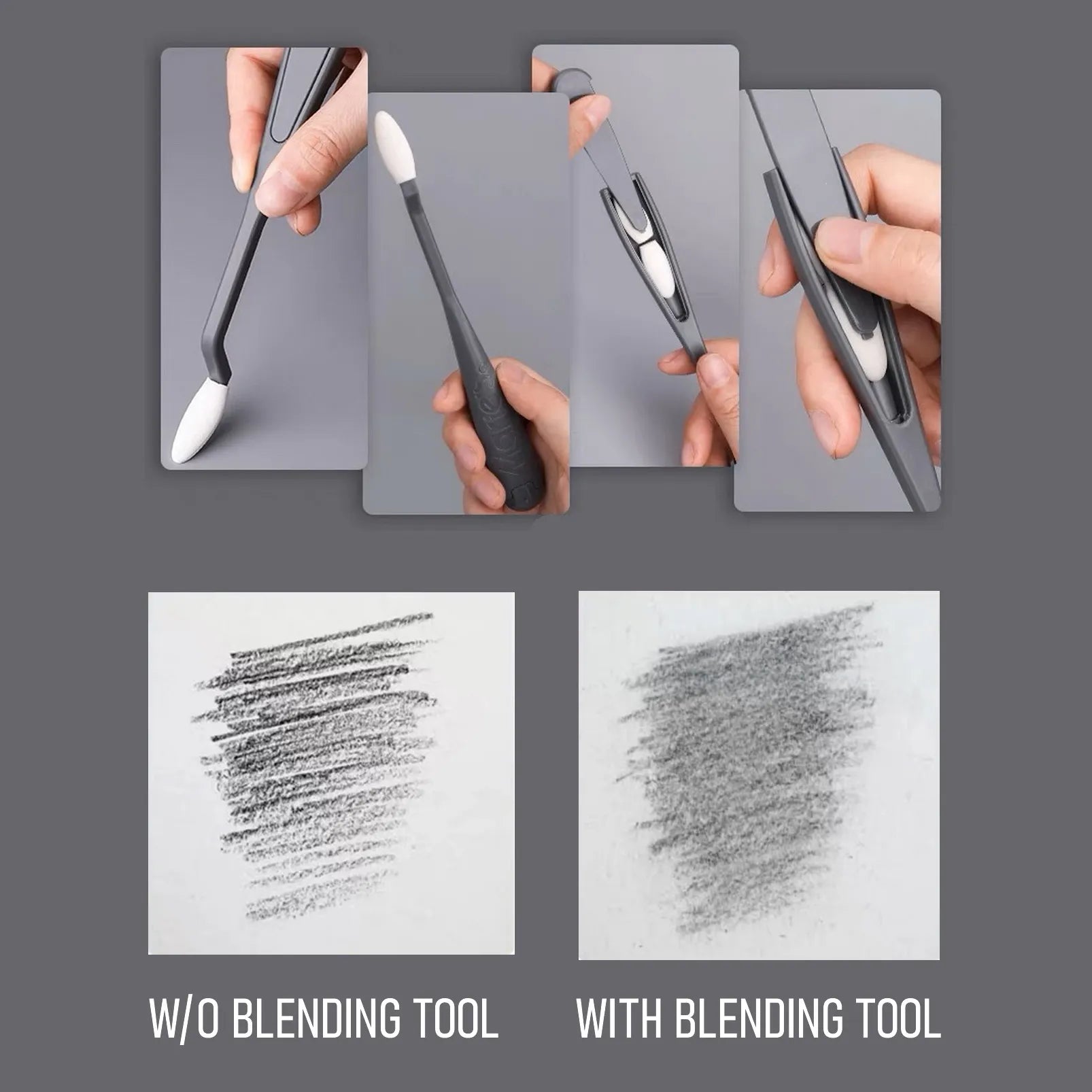 Marie's Sketch Tool Set for Pastel and Graphite (Blending Knife)