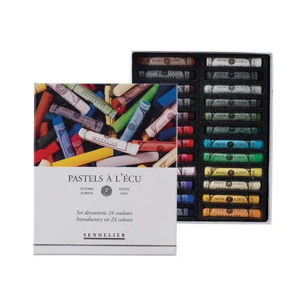 Sennelier Oil Pastels, Set of 24 Landscape Colors - Artist