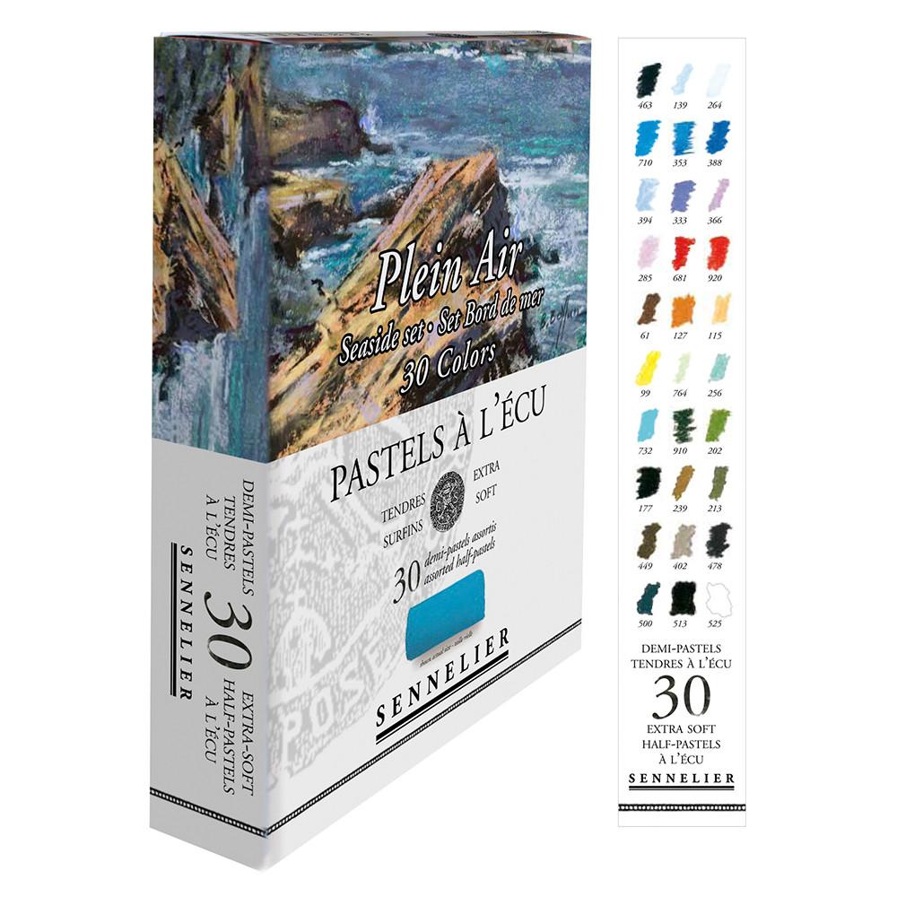 Sennelier Extra Soft Half Size Pastel Set - Seaside Set of 30