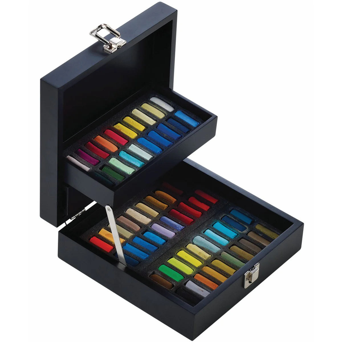 Sennelier Extra Soft Half Size Pastel Set - Wooden Box Set of 60
