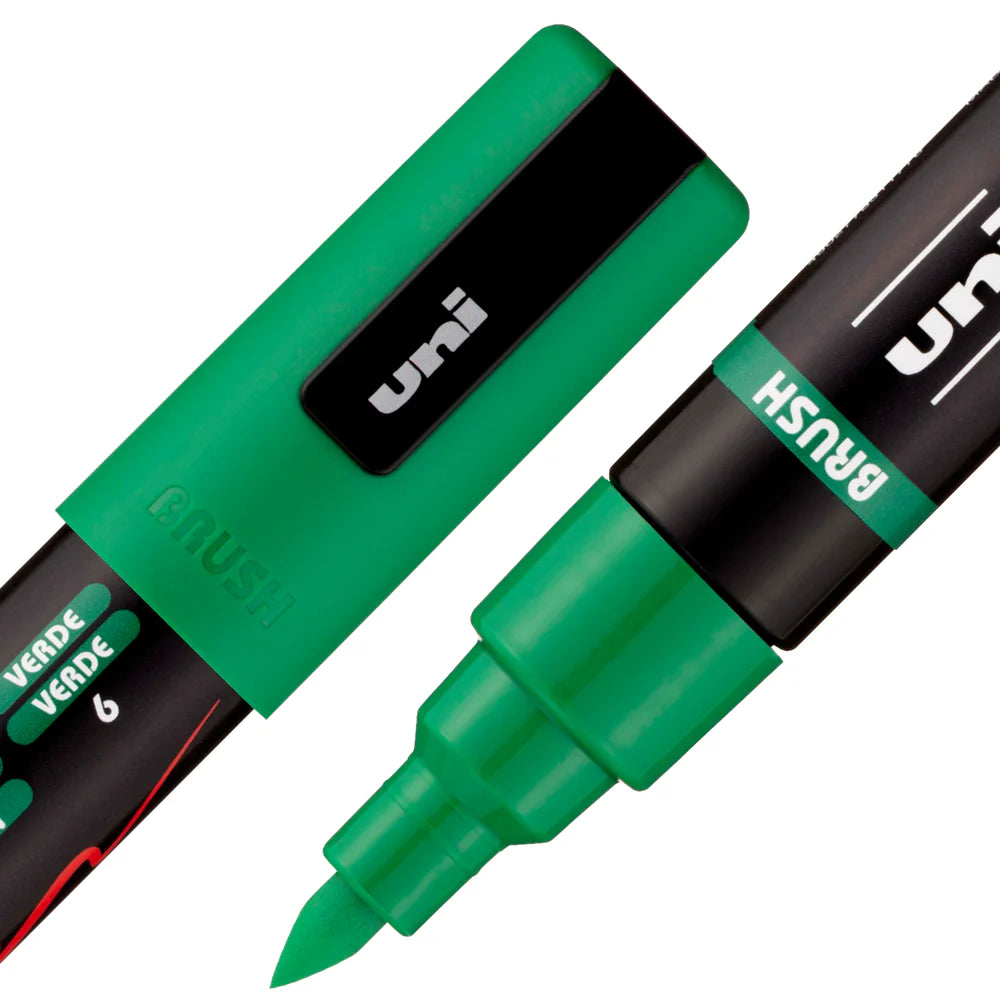 Uni POSCA Paint Marker Medium (1.0-4.0mm) Brush Tip