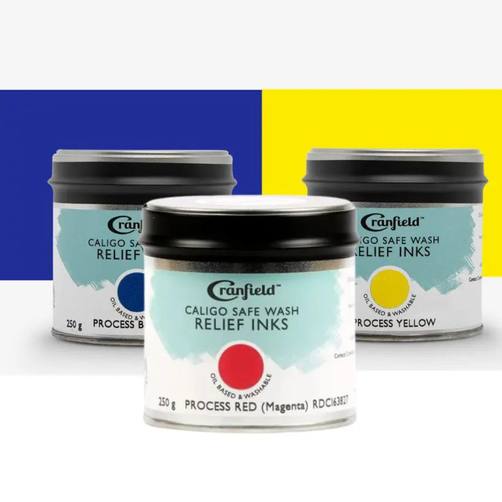 Cranfield Caligo Safe Wash Relief Ink - 250g Tin