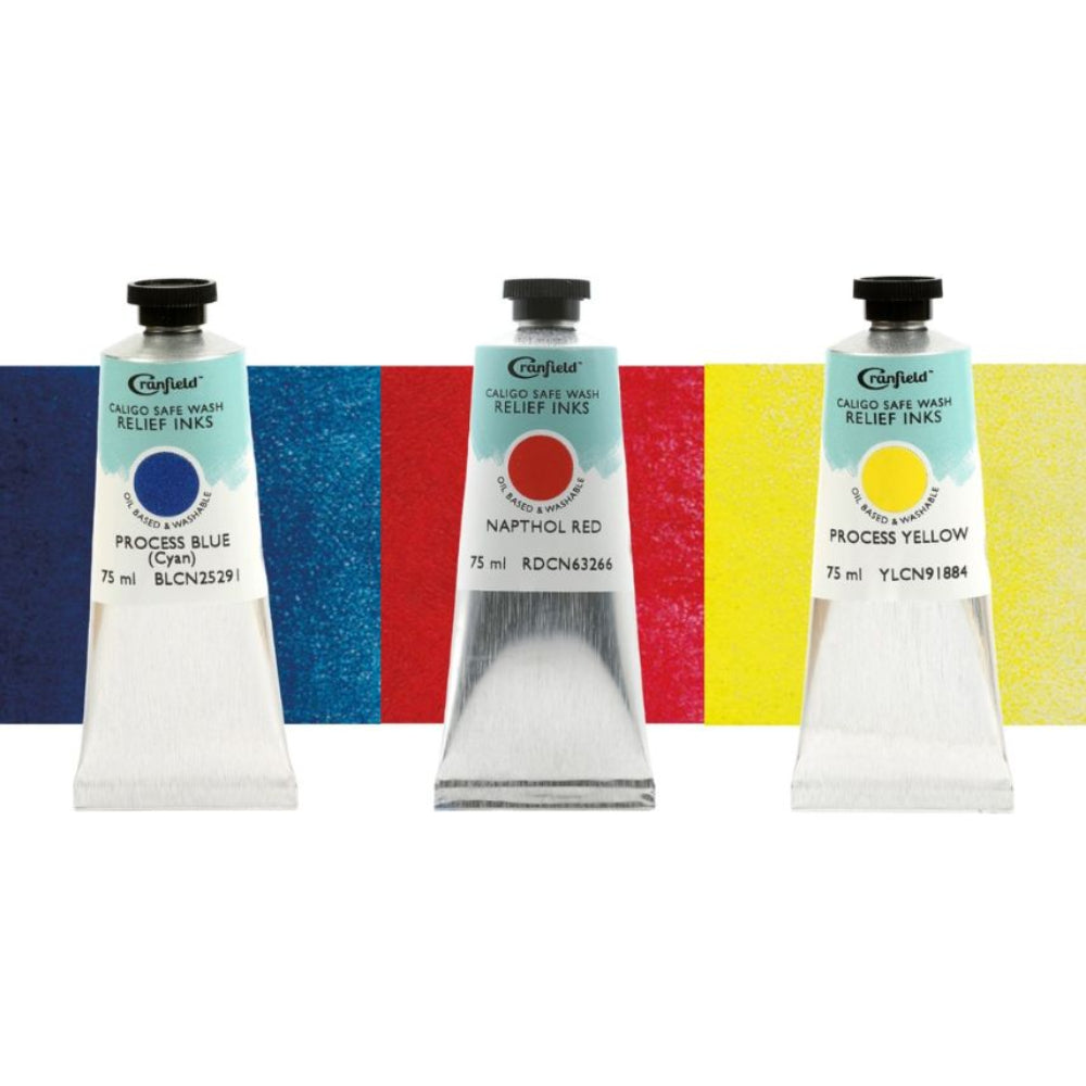 Cranfield Caligo Safe Wash Relief Ink - 75ml Tube