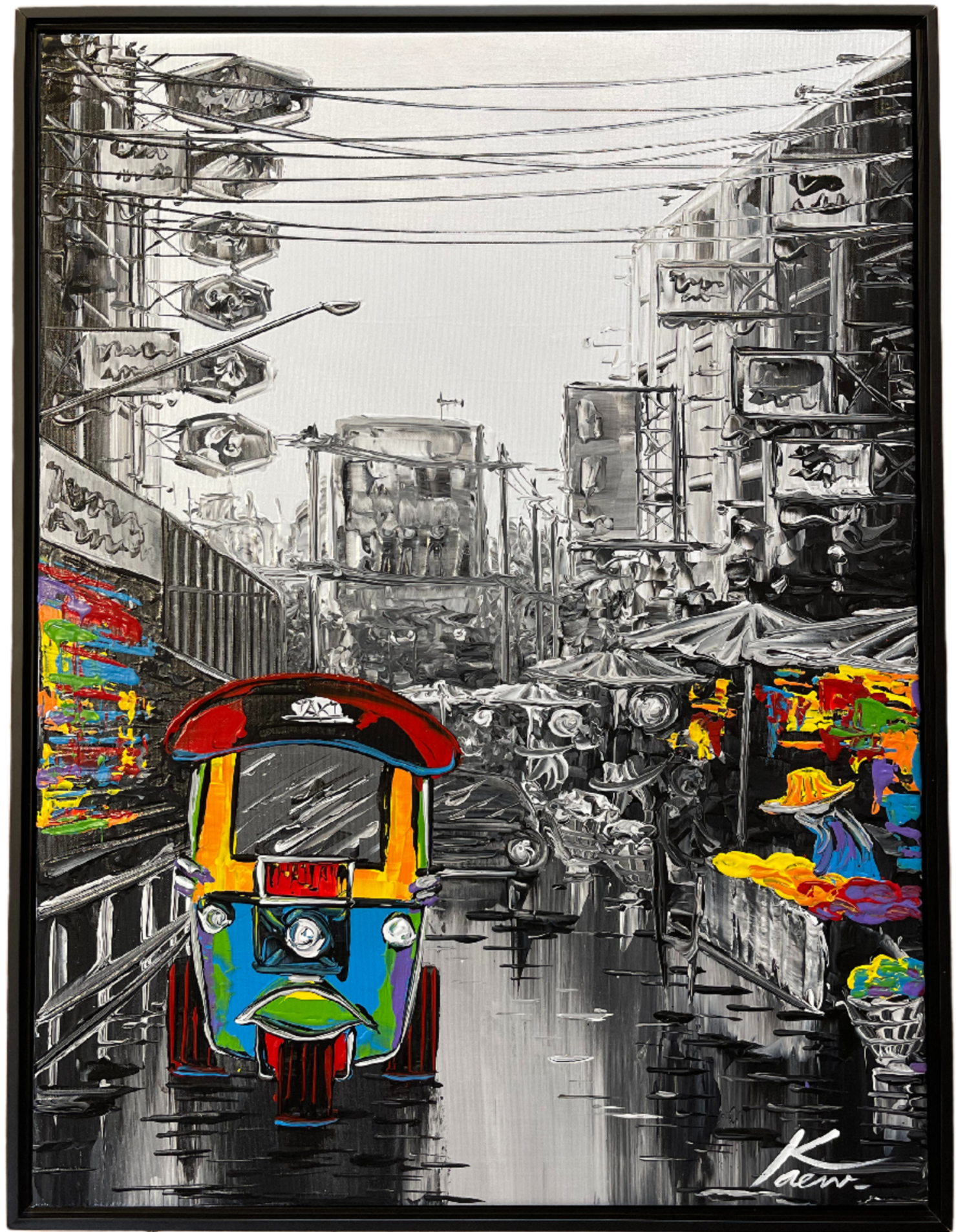 Custom Floater Frame