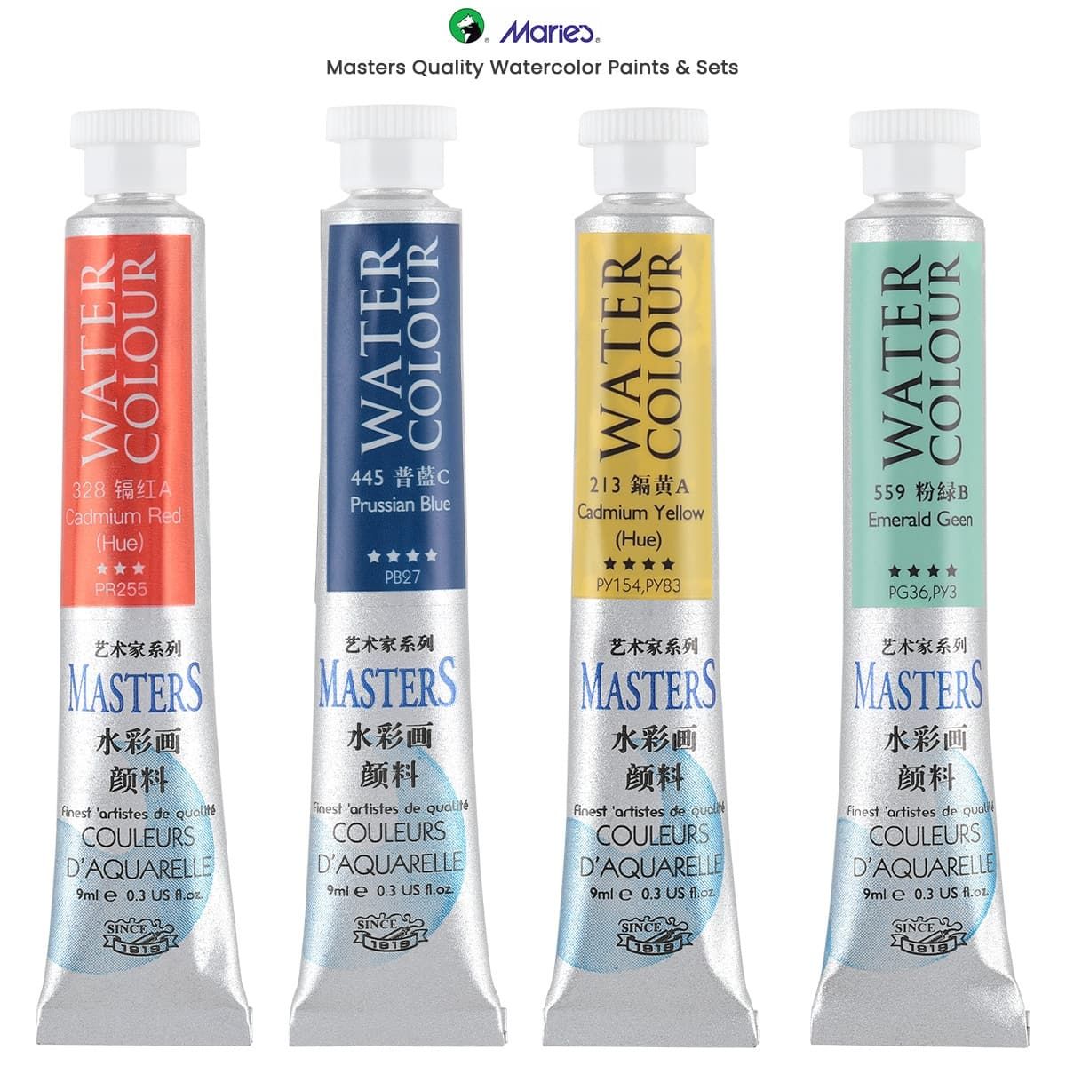 Marie's Masters Watercolour 9ml Individual Tube