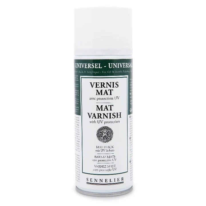 Sennelier Universal Spray Varnish with UV Protection 400ml