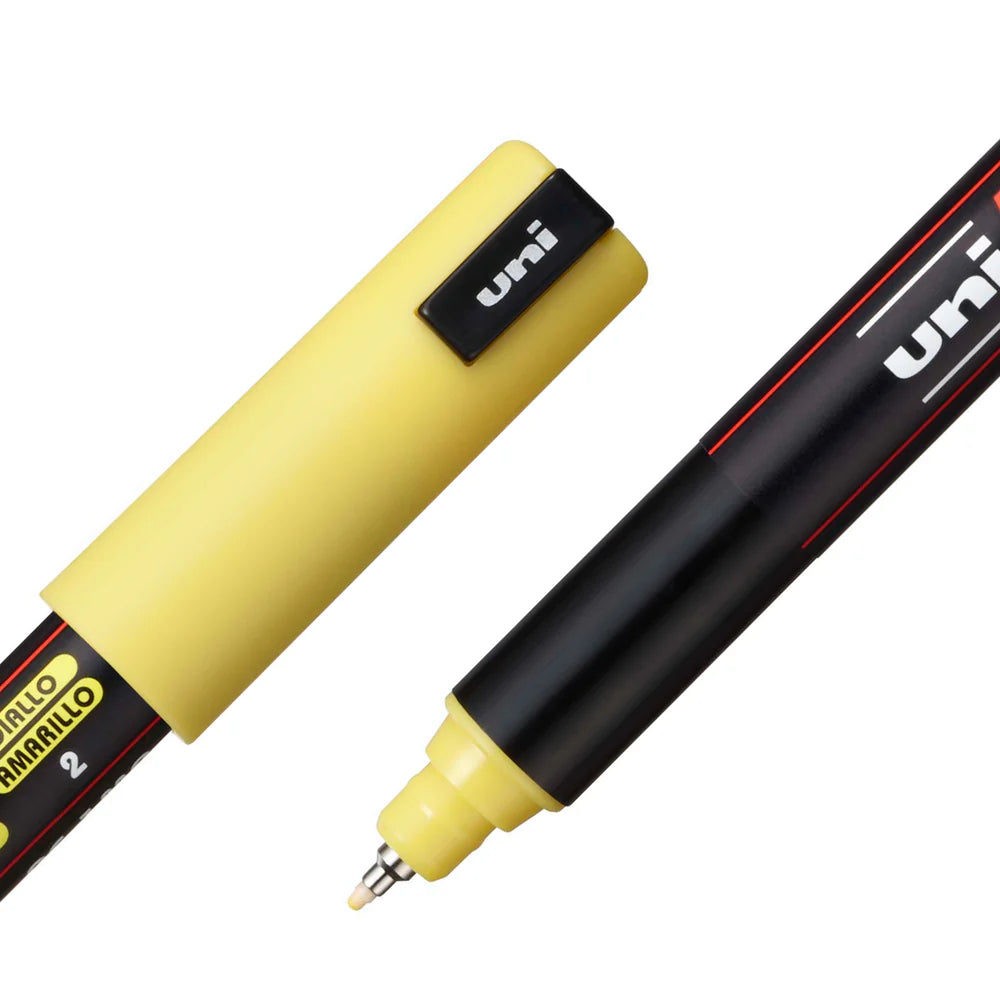 Uni POSCA Water-based Pigment Ink Marker - Ultra Fine(0.7mm) Bullet Tip(PC-1MR)