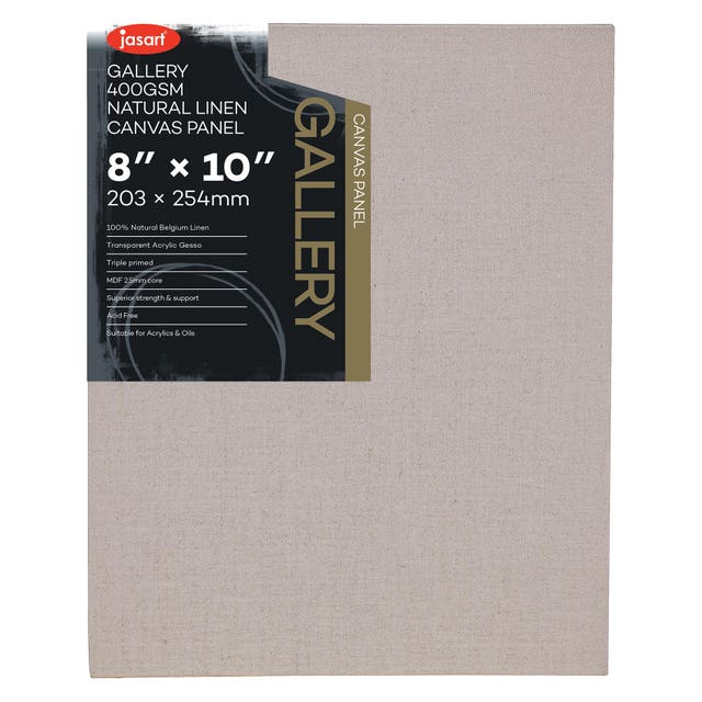 Jasart Gallery Linen Canvas Boards - Art Supplies Australia