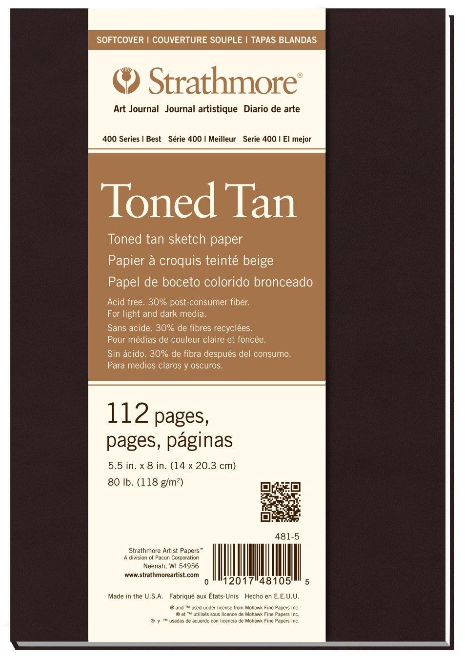 Strathmore 400 Series Softcover Toned Sketch Art Journals - Art Supplies Australia