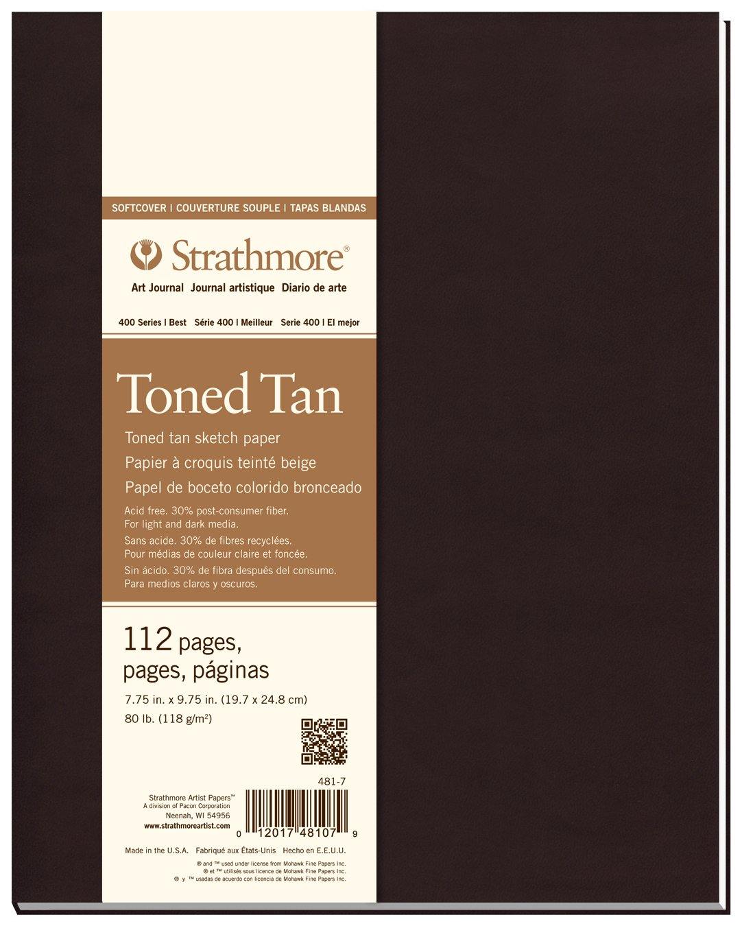 Strathmore 400 Series Softcover Toned Sketch Art Journals - Art Supplies Australia