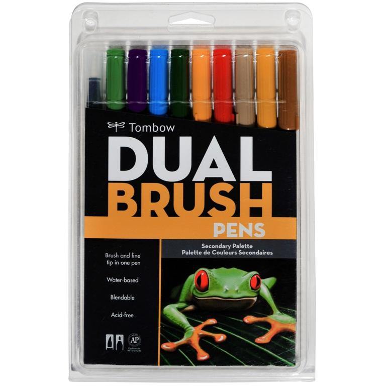 Tombow Artists' Dual Brush Pen (Markers) Sets - Art Supplies Australia