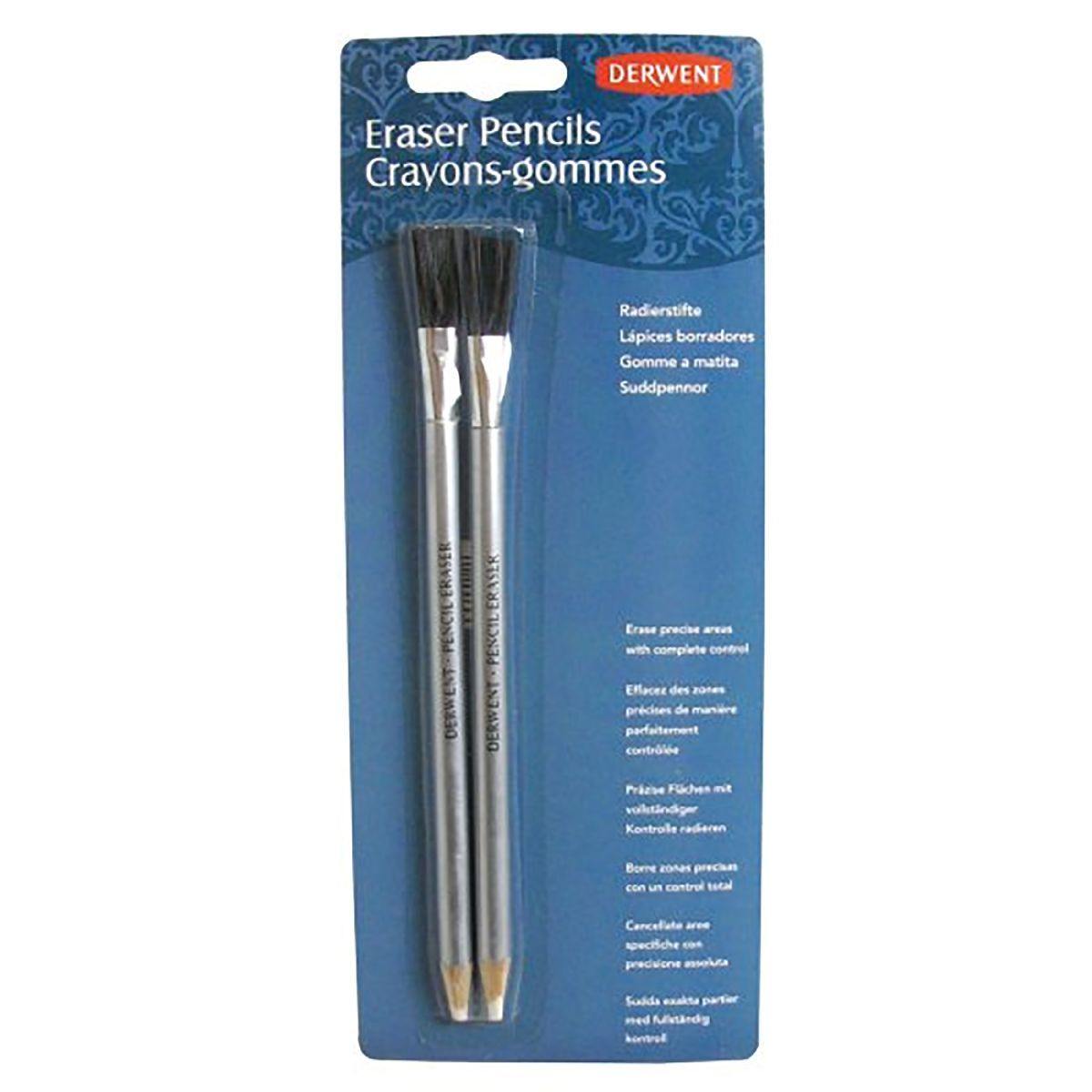 Derwent Eraser Pencil and Brush Set 2 Pack - Art Supplies Australia