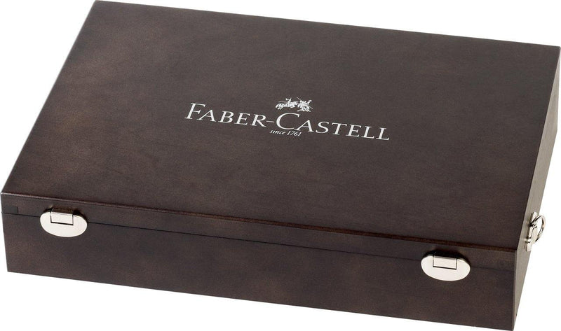 Faber-Castell Art & Graphic Mixed Media Collection - Solid Wood Case of 125 - Art Supplies Australia