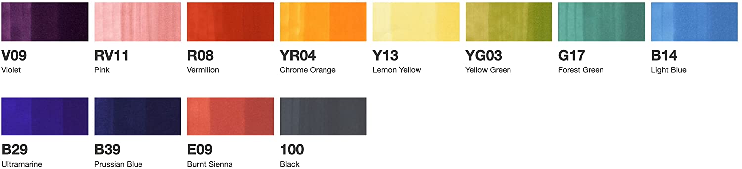Copic Sketch Marker Sets - Art Supplies Australia