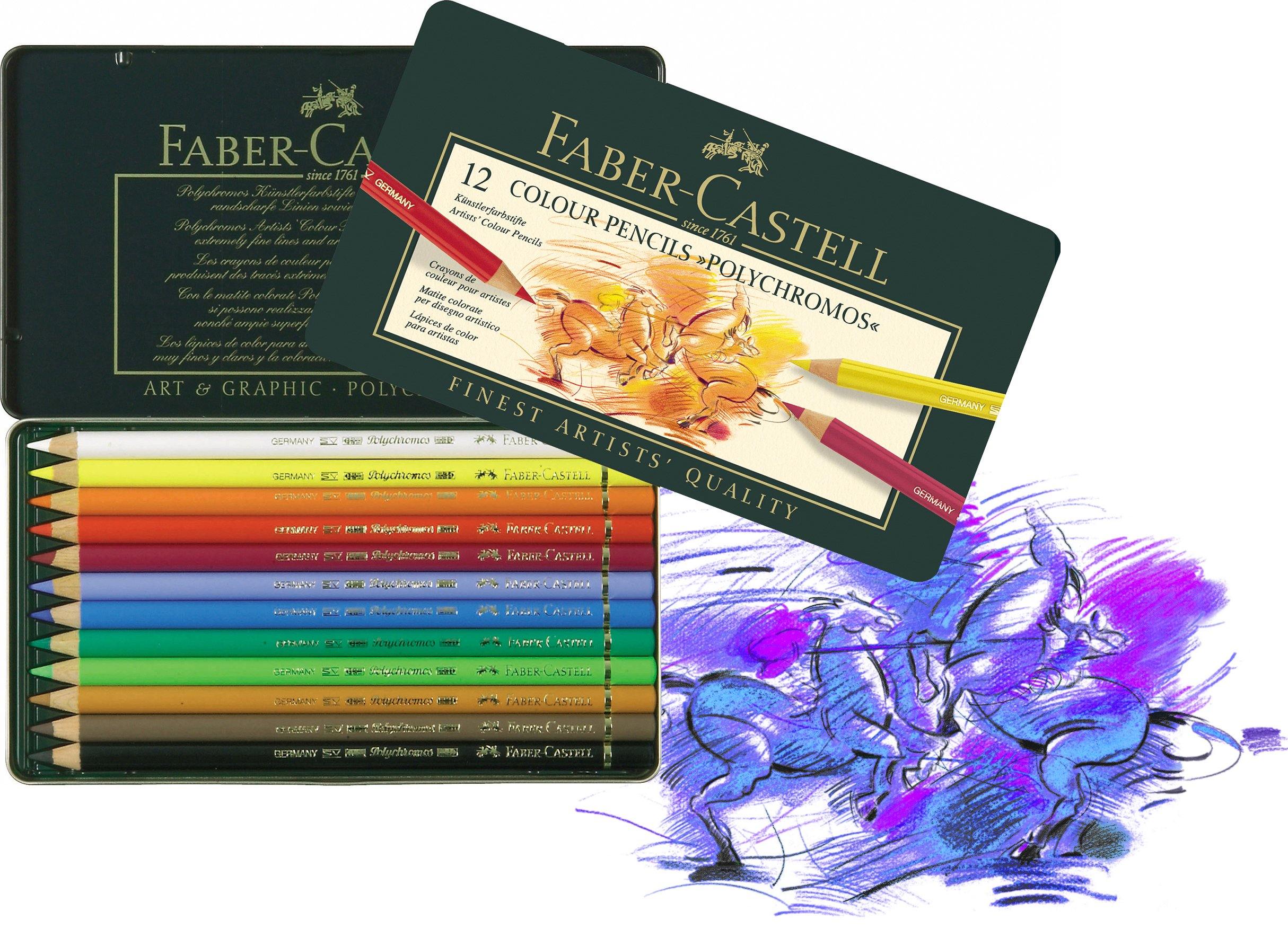 Faber-Castell Polychromos Colour Pencil Sets - Art Supplies Australia