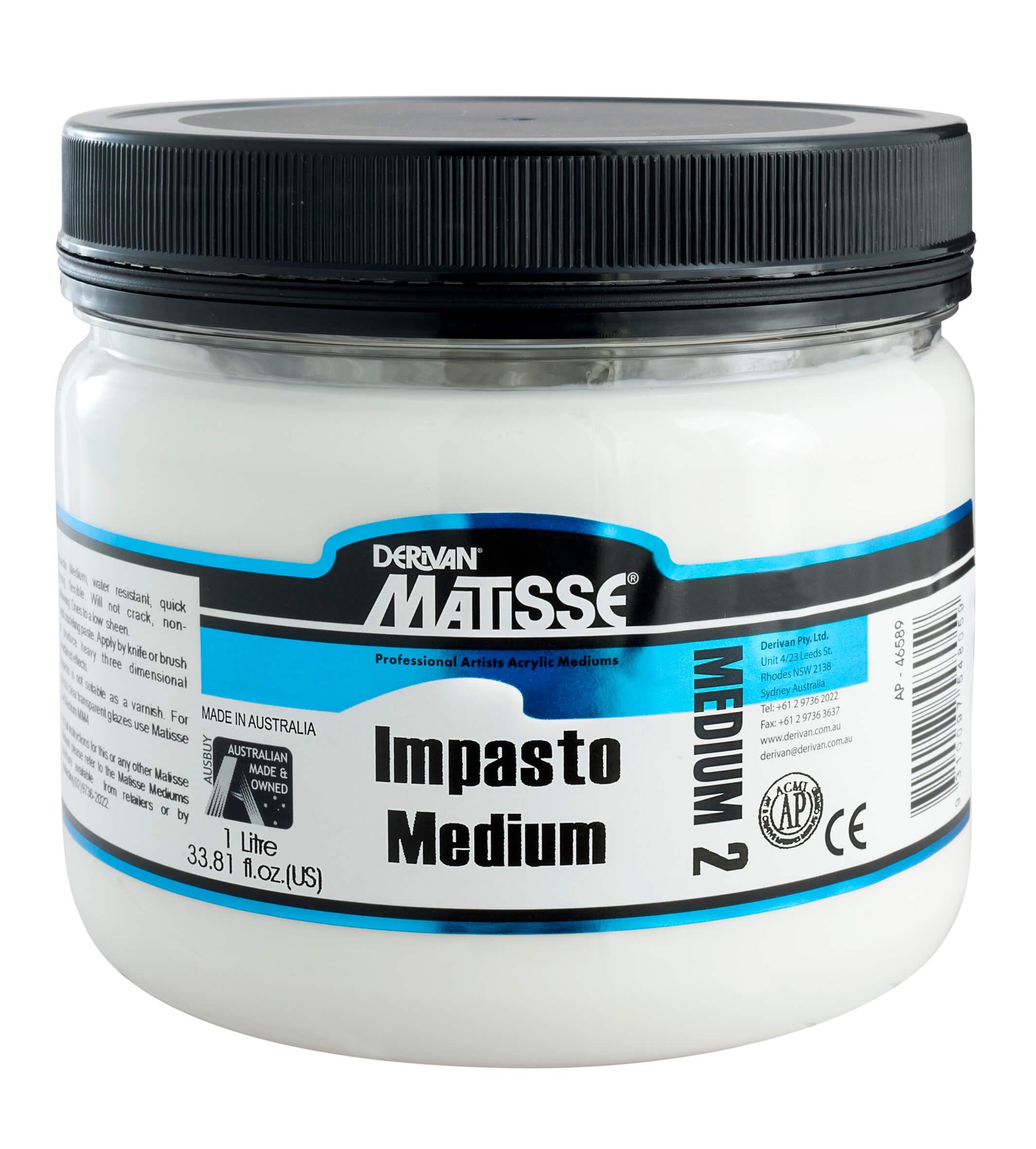Matisse Acrylic Medium MM2 Impasto Medium - Art Supplies Australia