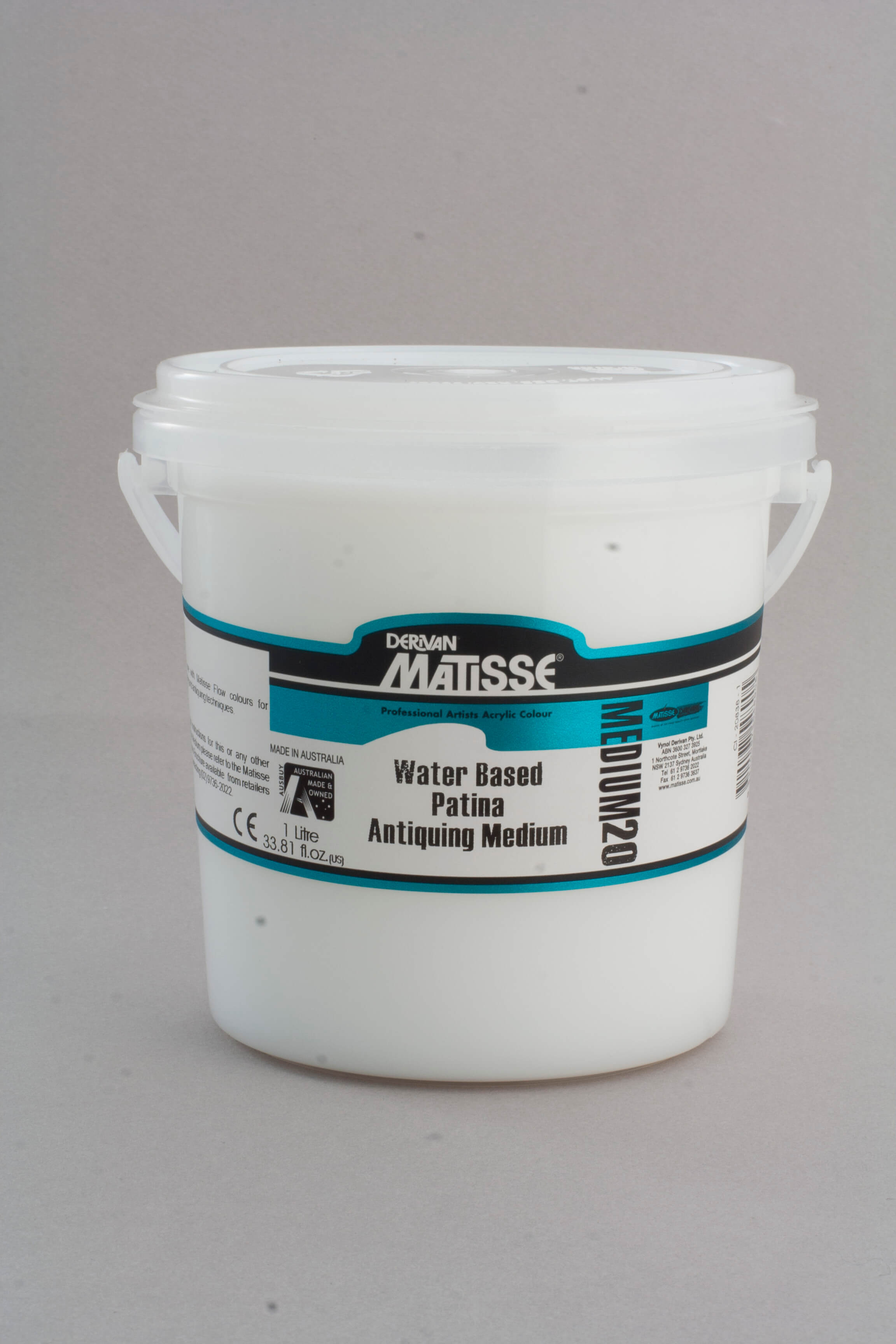 Matisse Acrylic Medium MM20 Water-Based Patina (Antiquing Medium) - Art Supplies Australia