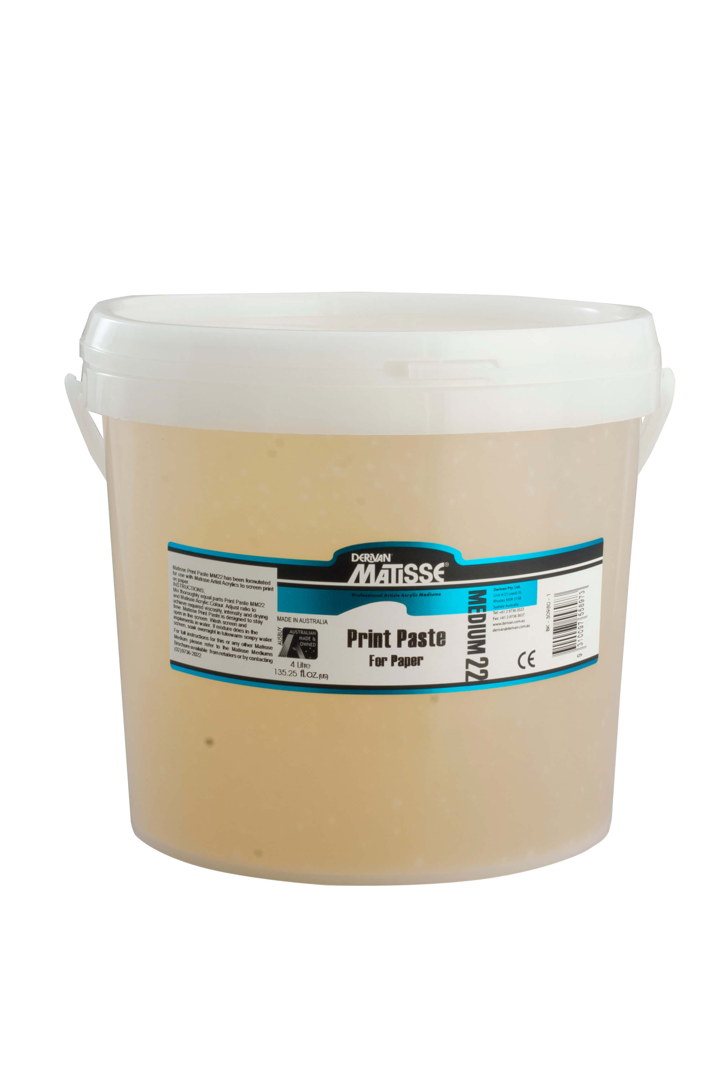 Matisse Acrylic Medium MM22 Print Paste - Art Supplies Australia