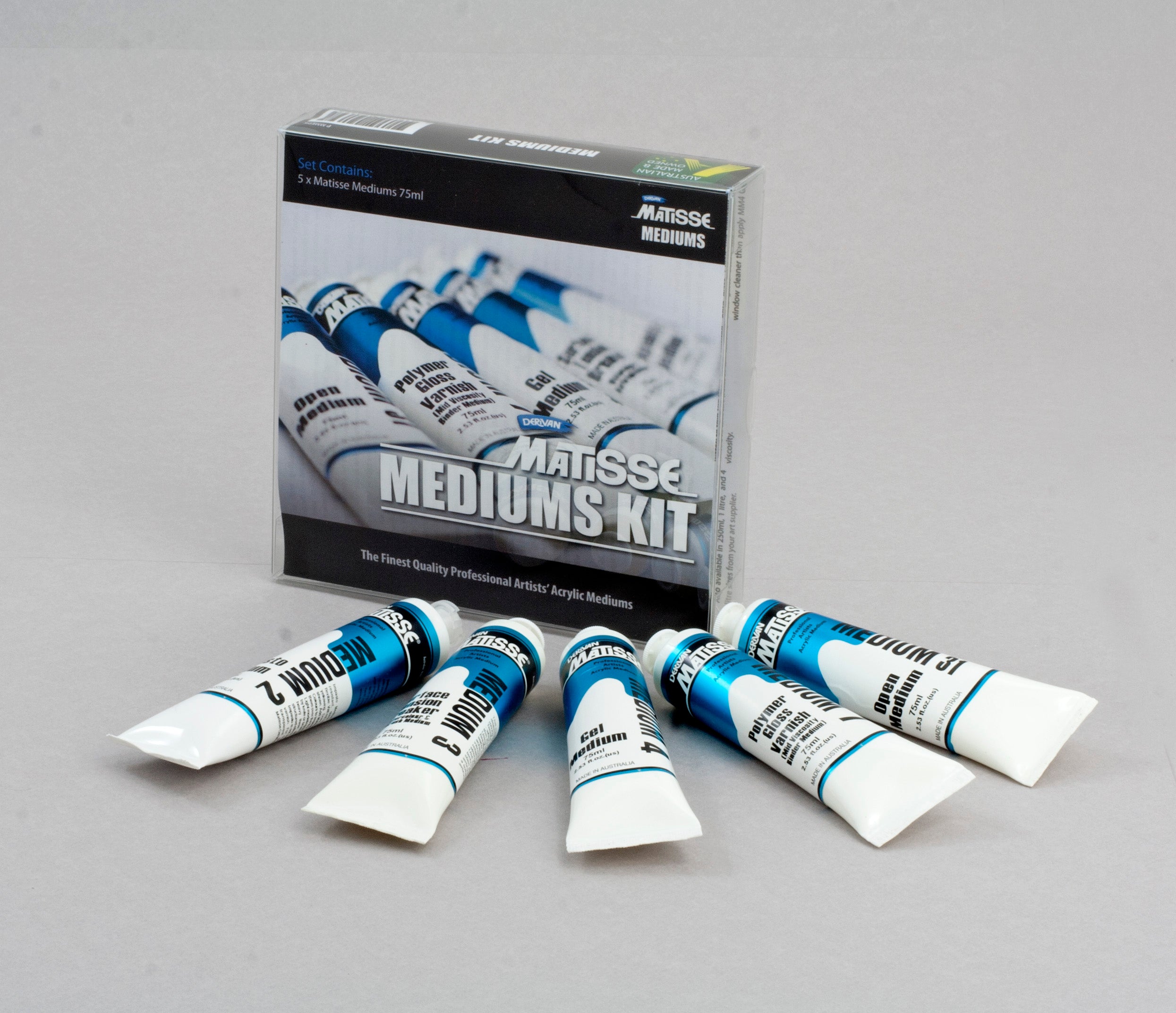 Matisse Acrylic Medium Kit - Art Supplies Australia