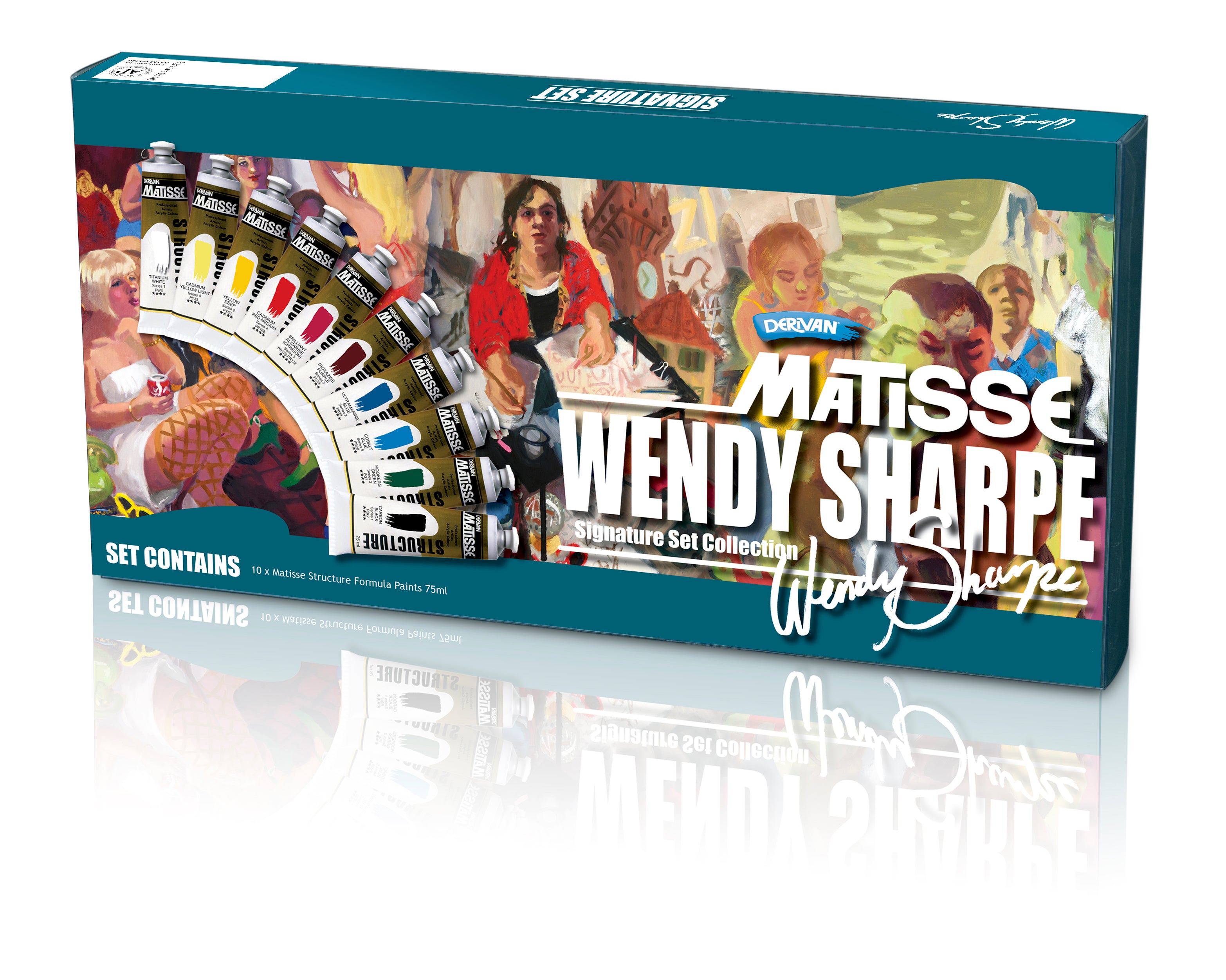 Matisse Structure Signature Set - Wendy Sharpe 10x75ml - Art Supplies Australia