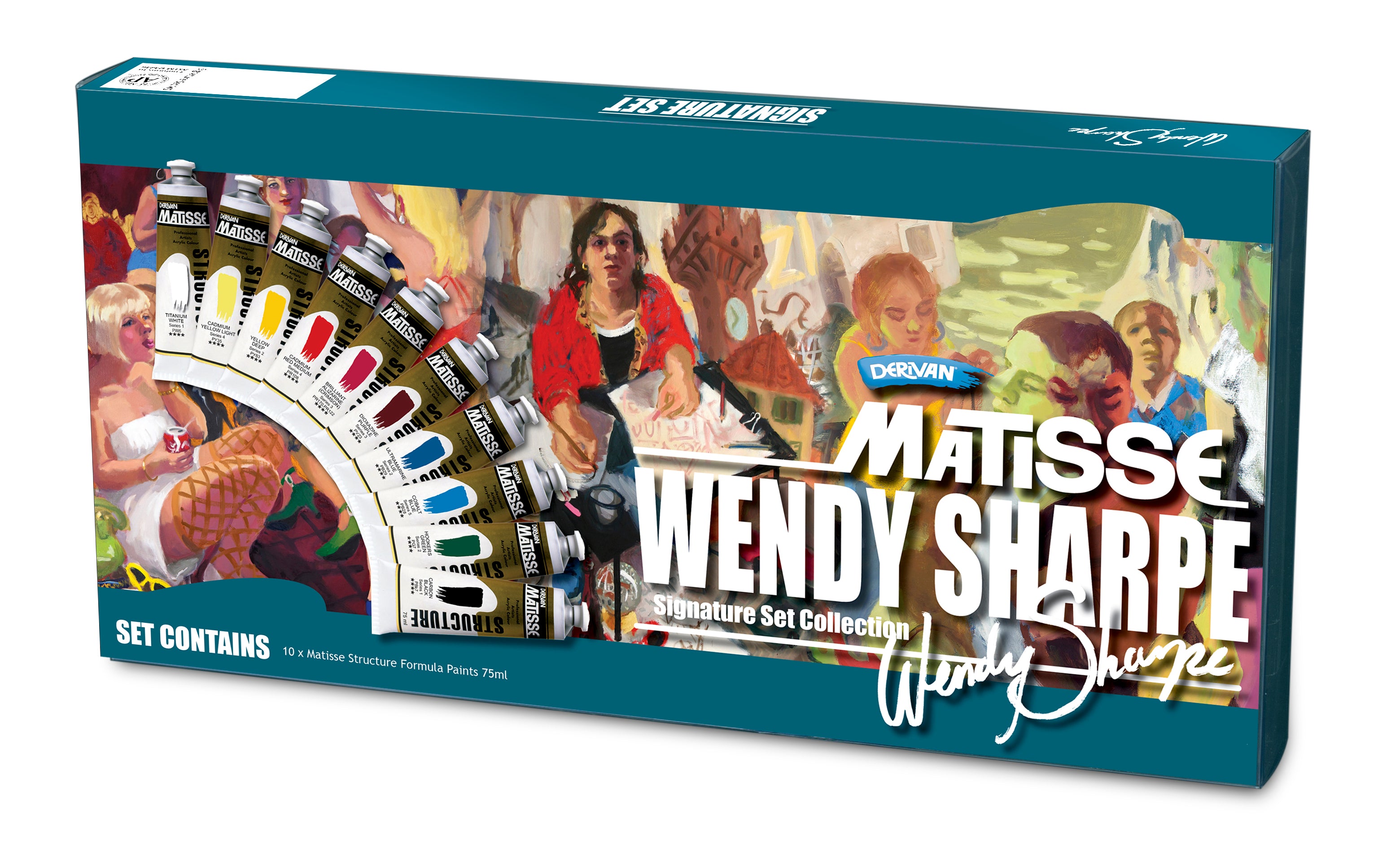 Matisse Structure Signature Set - Wendy Sharpe 10x75ml - Art Supplies Australia